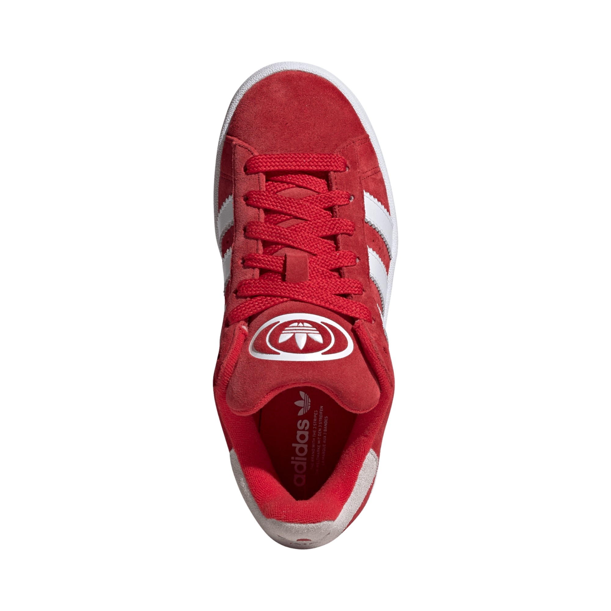 SUEDE-SYNLEA     RED/WHT/GUM