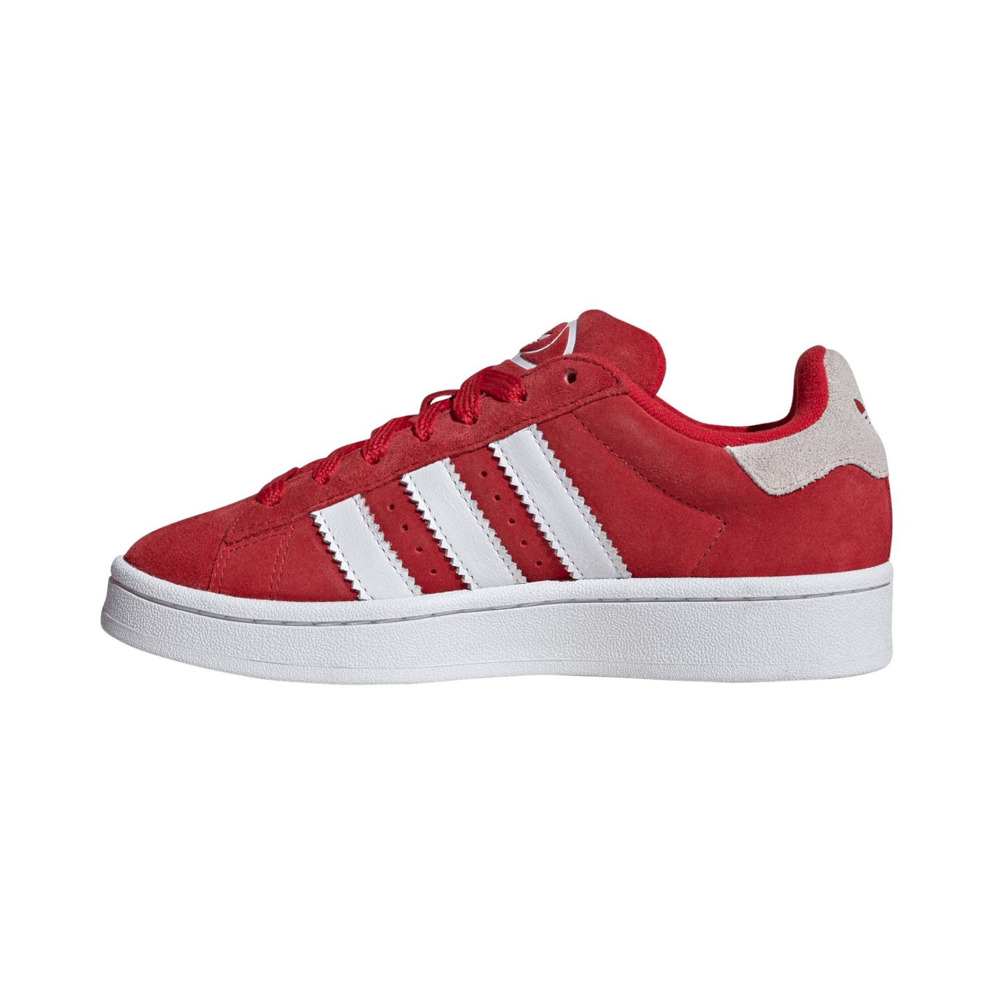 SUEDE-SYNLEA     RED/WHT/GUM