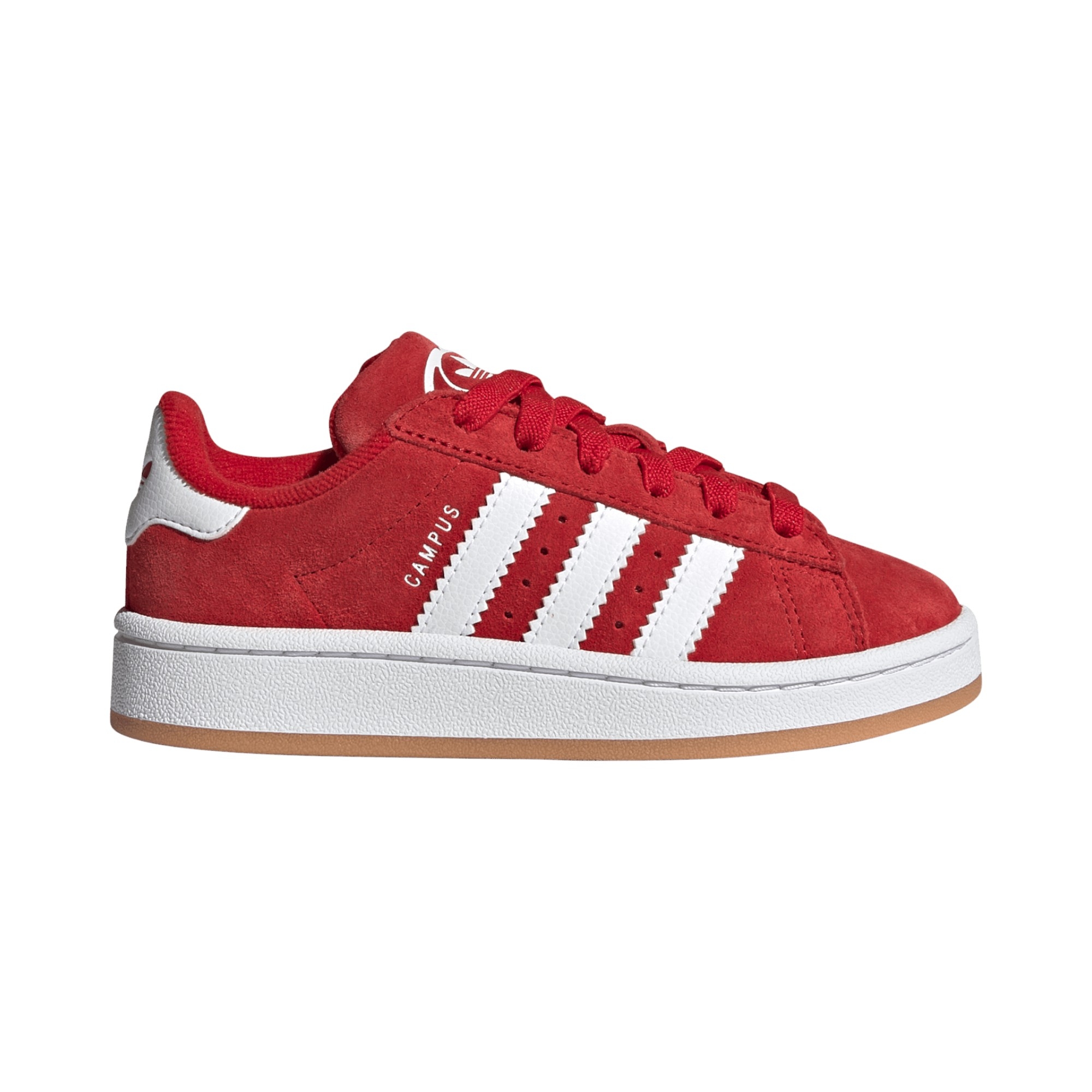 SUEDE-SYNLEA     RED/WHITE/GUM