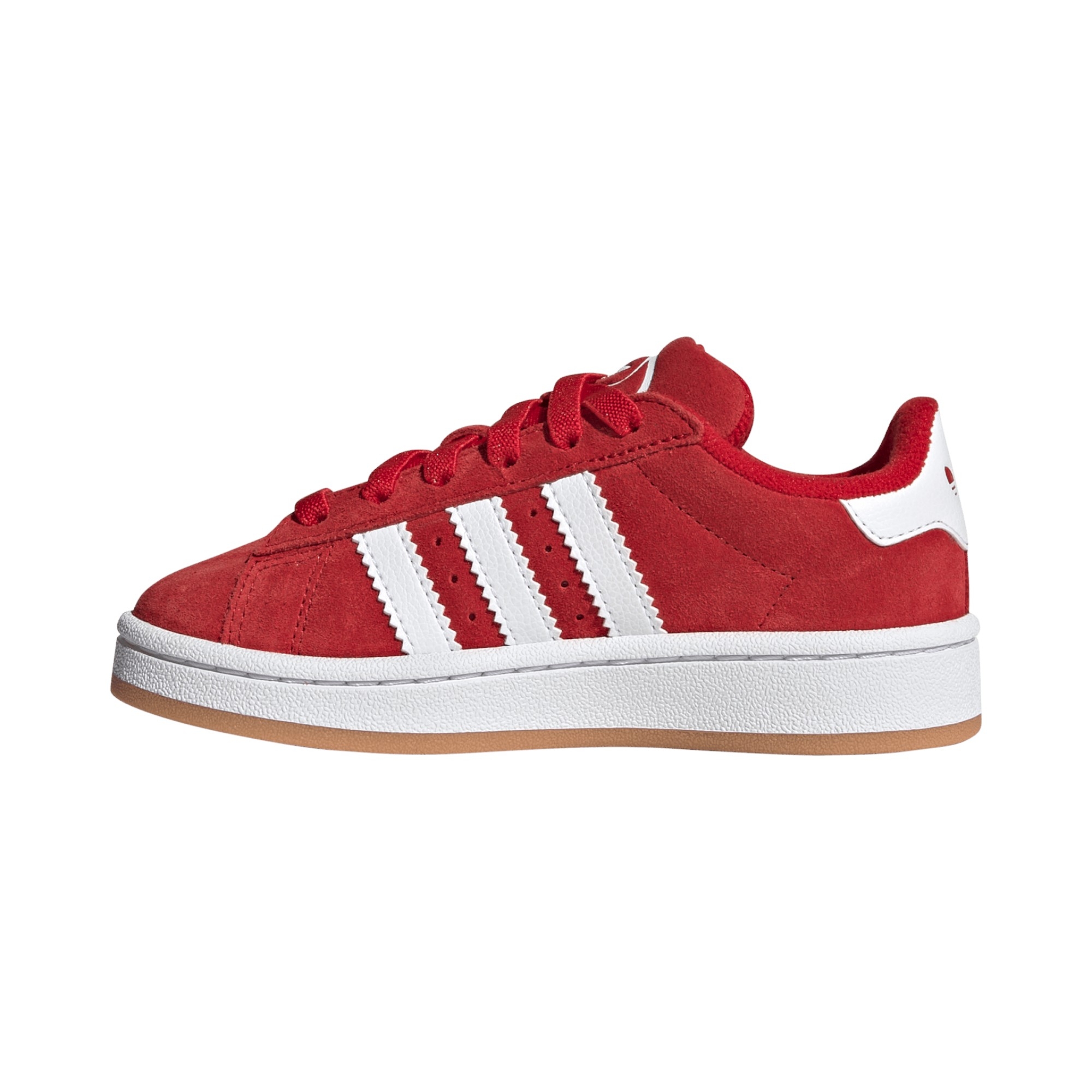 SUEDE-SYNLEA     RED/WHITE/GUM