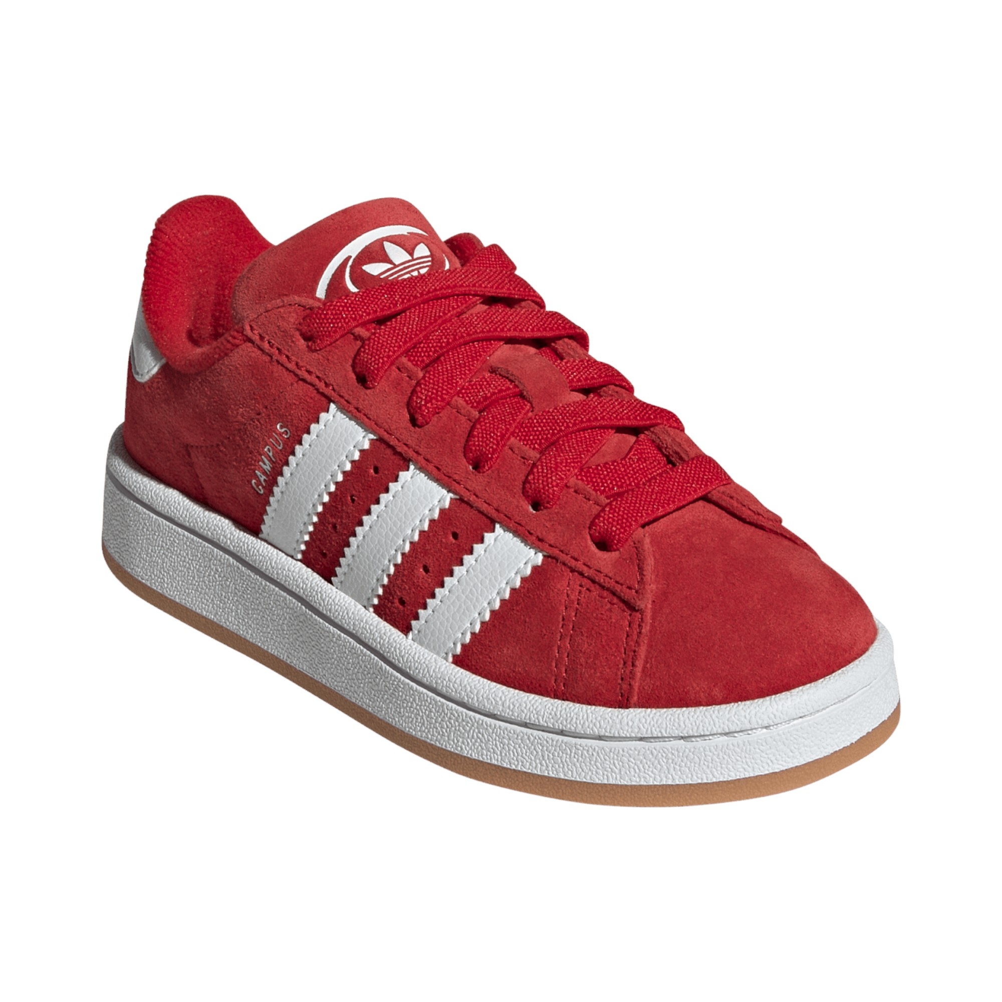 SUEDE-SYNLEA     RED/WHITE/GUM