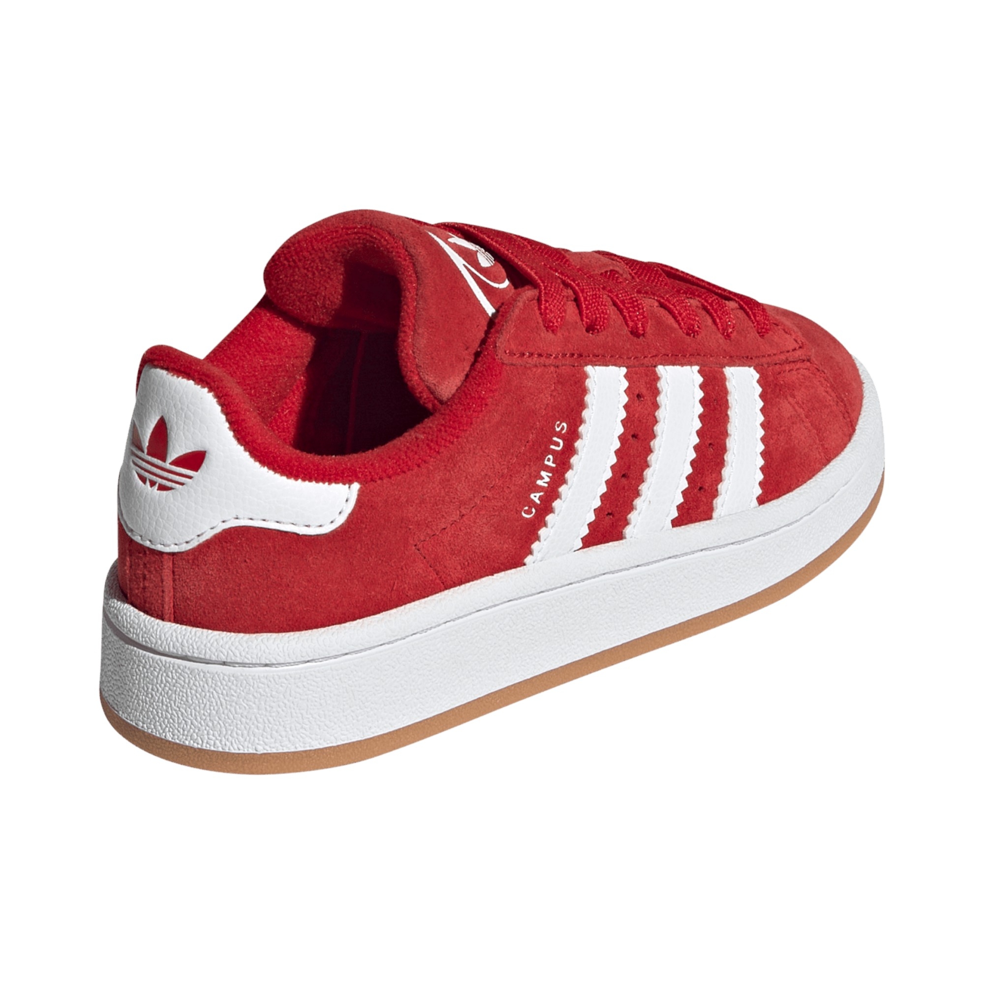 SUEDE-SYNLEA     RED/WHITE/GUM