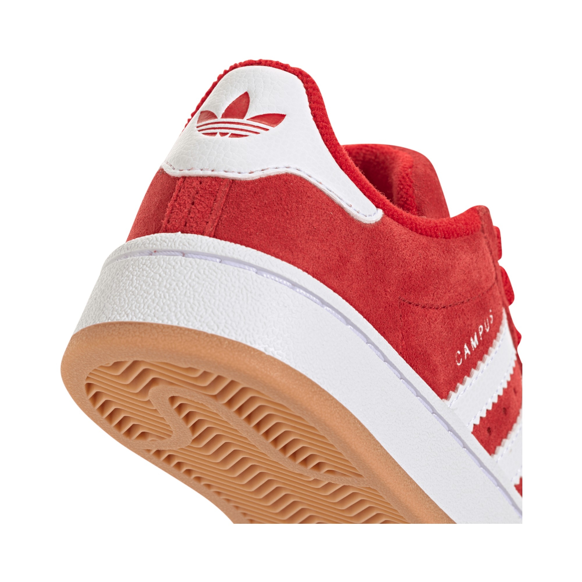 SUEDE-SYNLEA     RED/WHITE/GUM