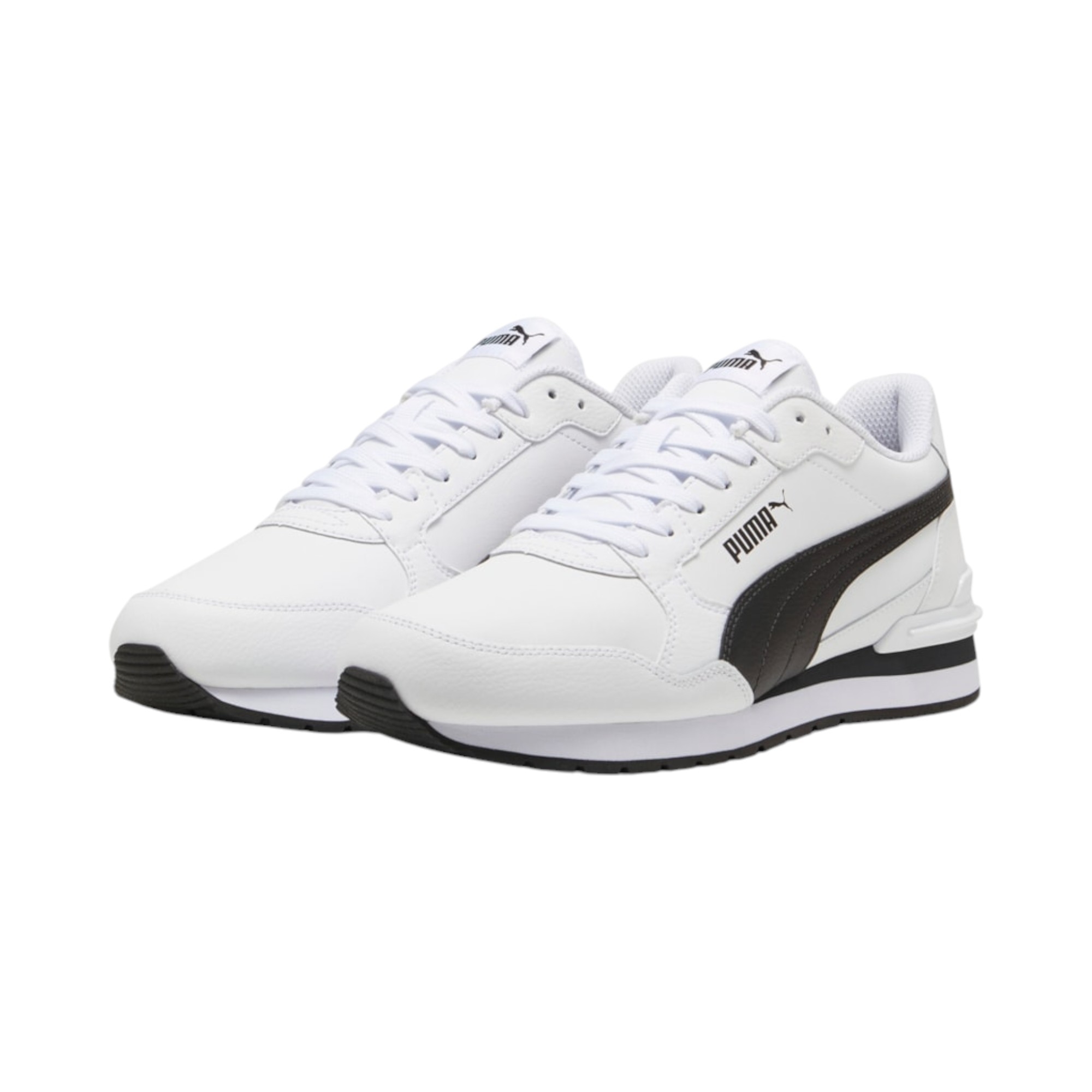 SYN.LEATHER      WHT-BLK-IRON