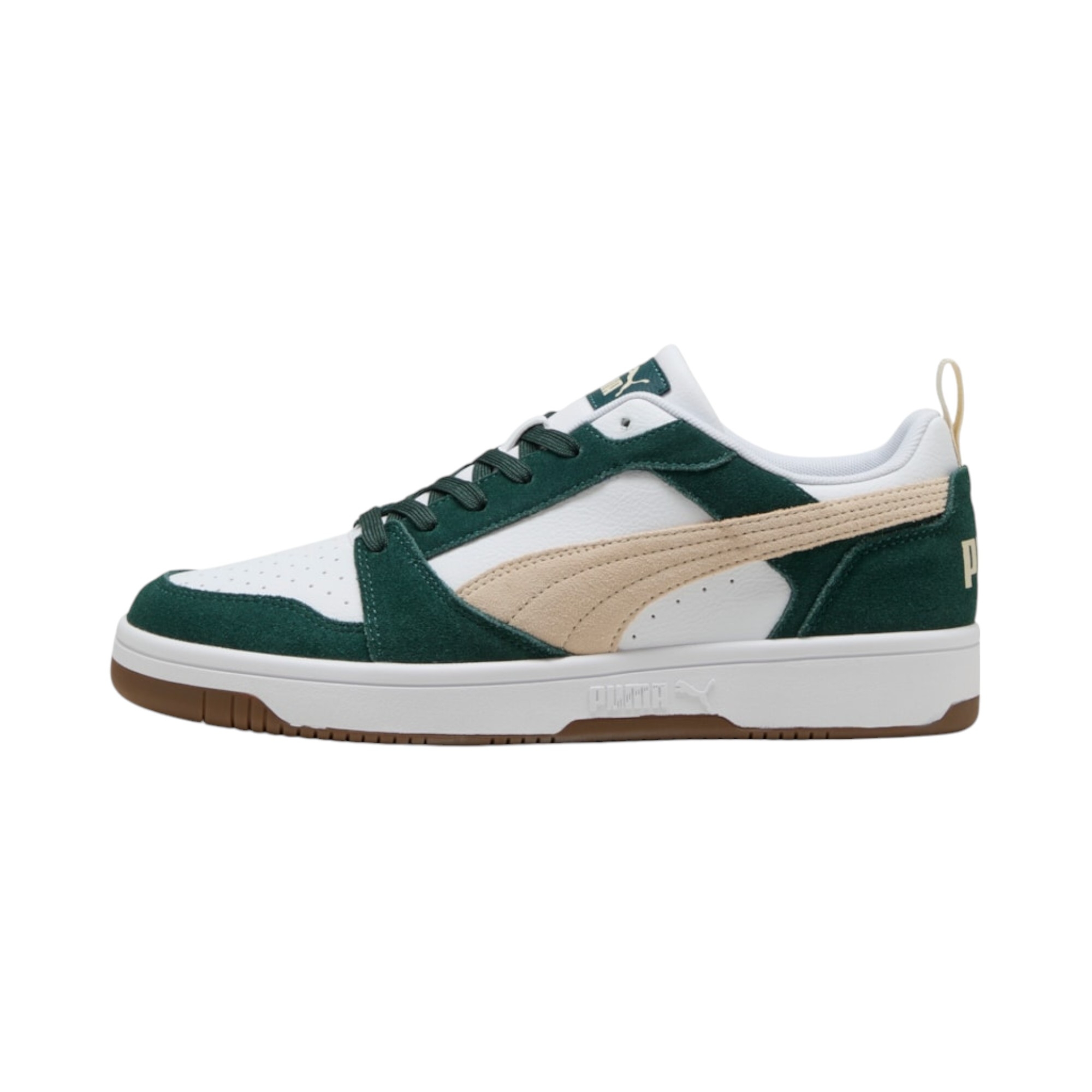 SYN.LEATHER/SUEDEGREEN-ALPINESNOW-WHT
