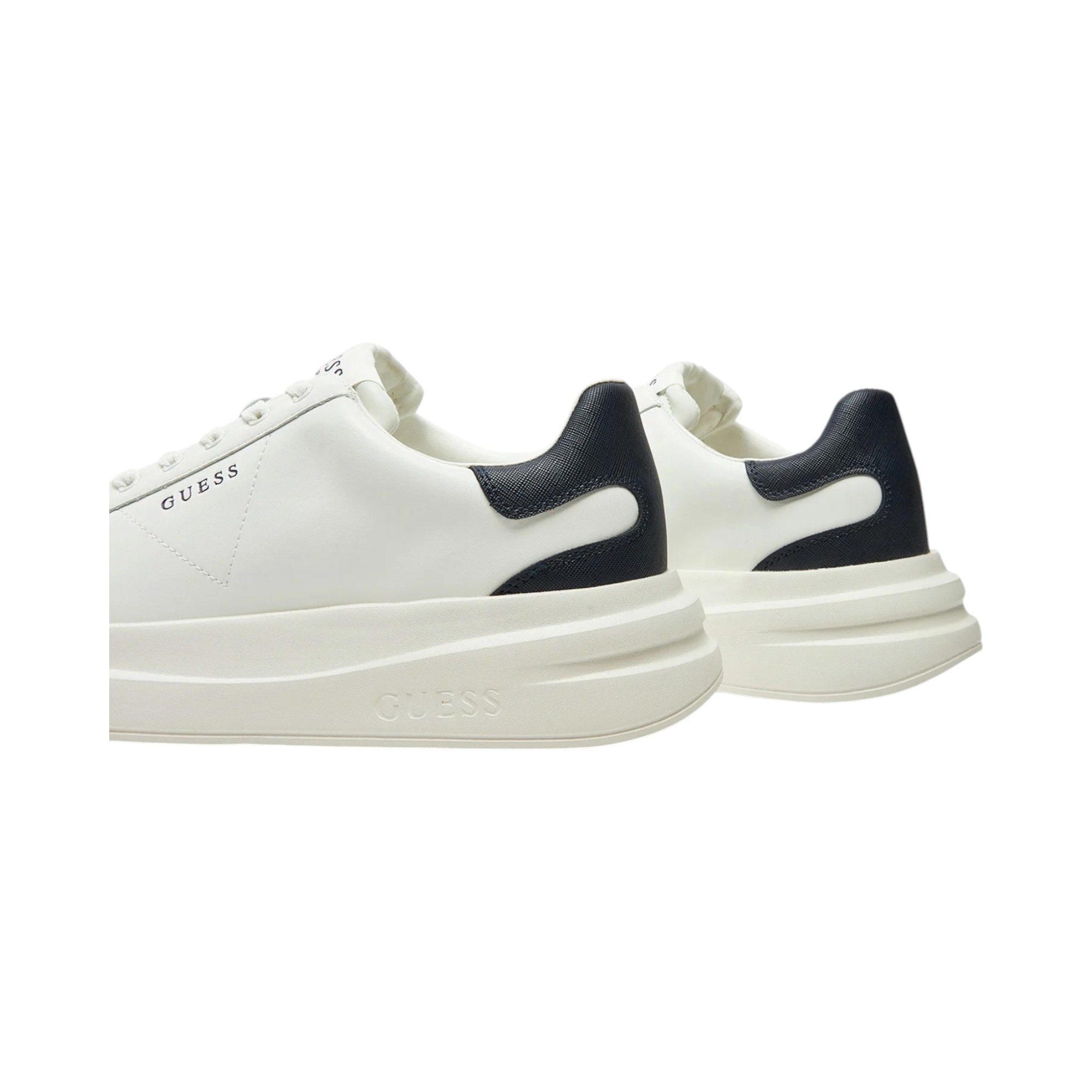 LEATHER          SUE12-WHITE BLUE