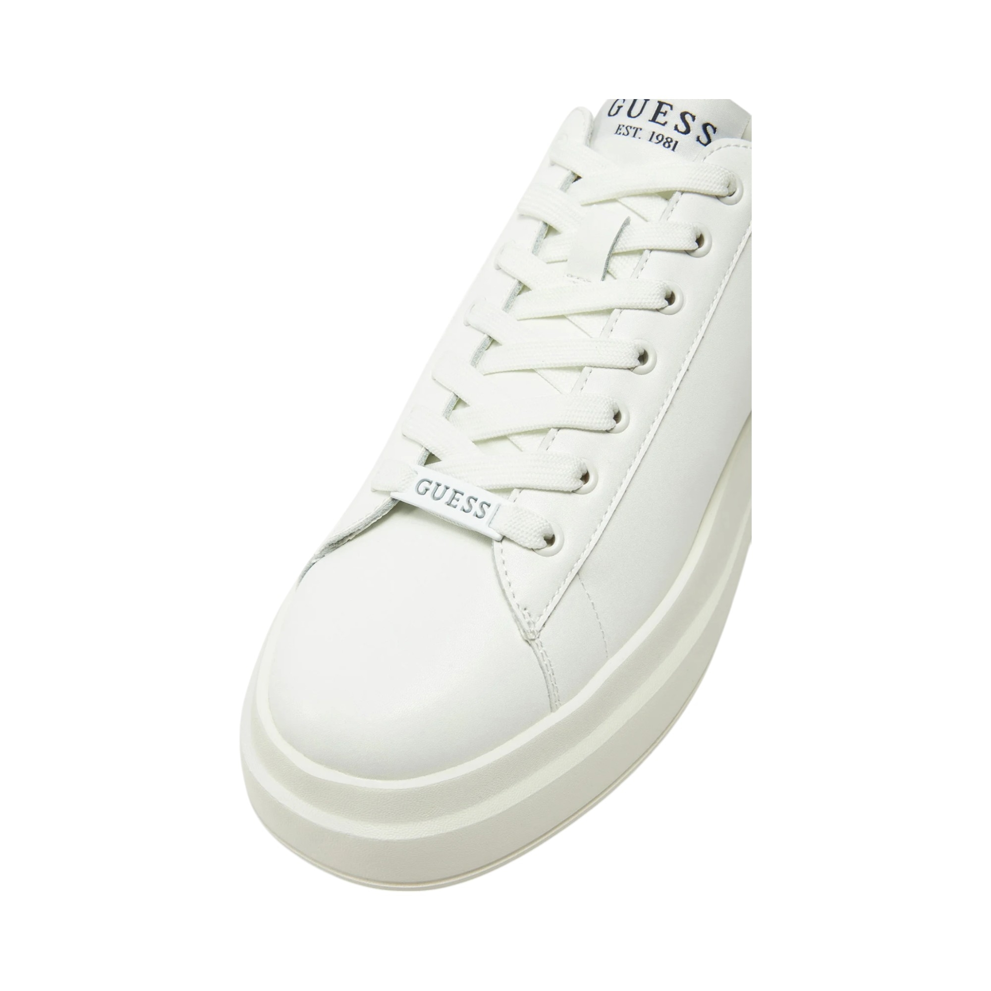 LEATHER          SUE12-WHITE BLUE