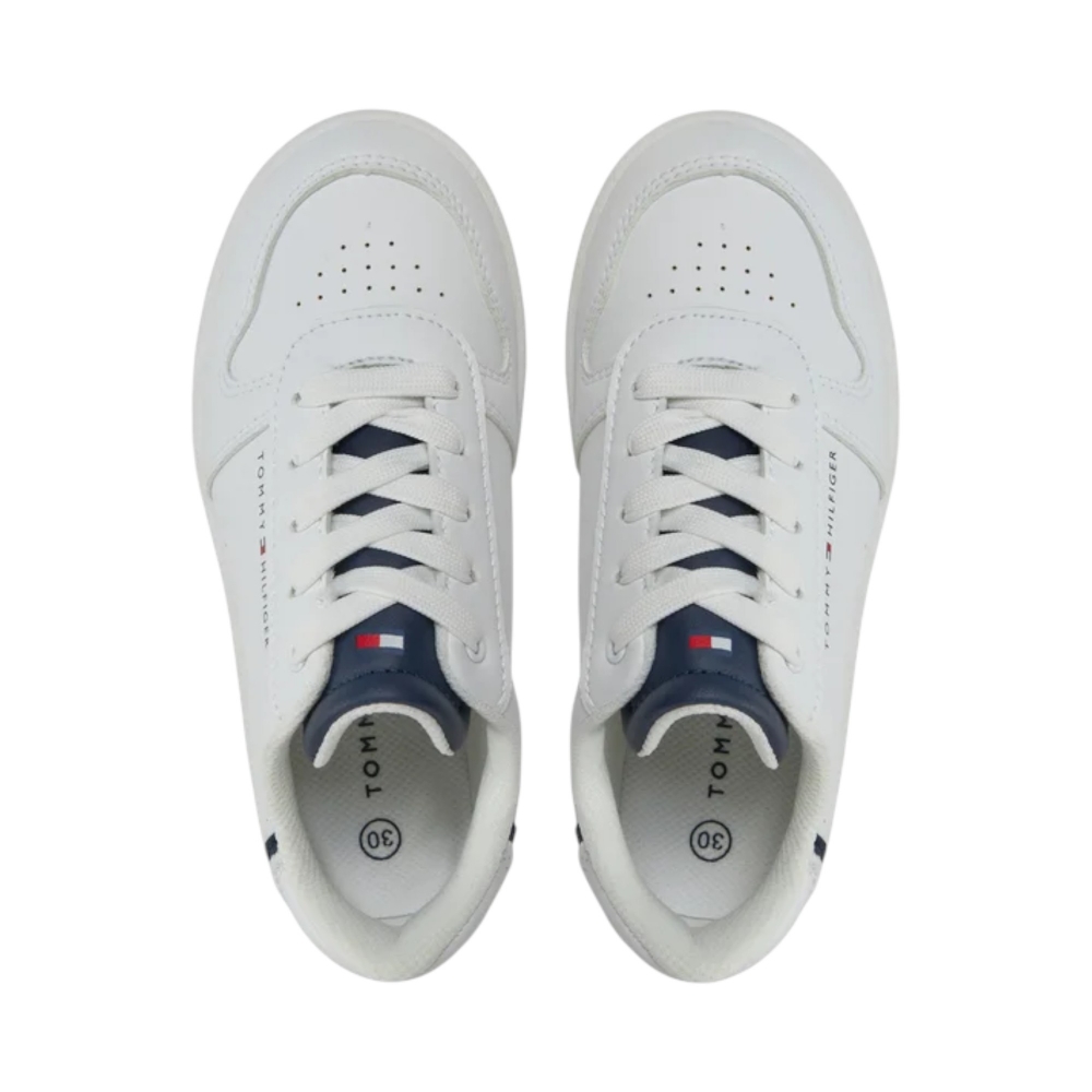 SYN LEATHER      WHITE-BLUE