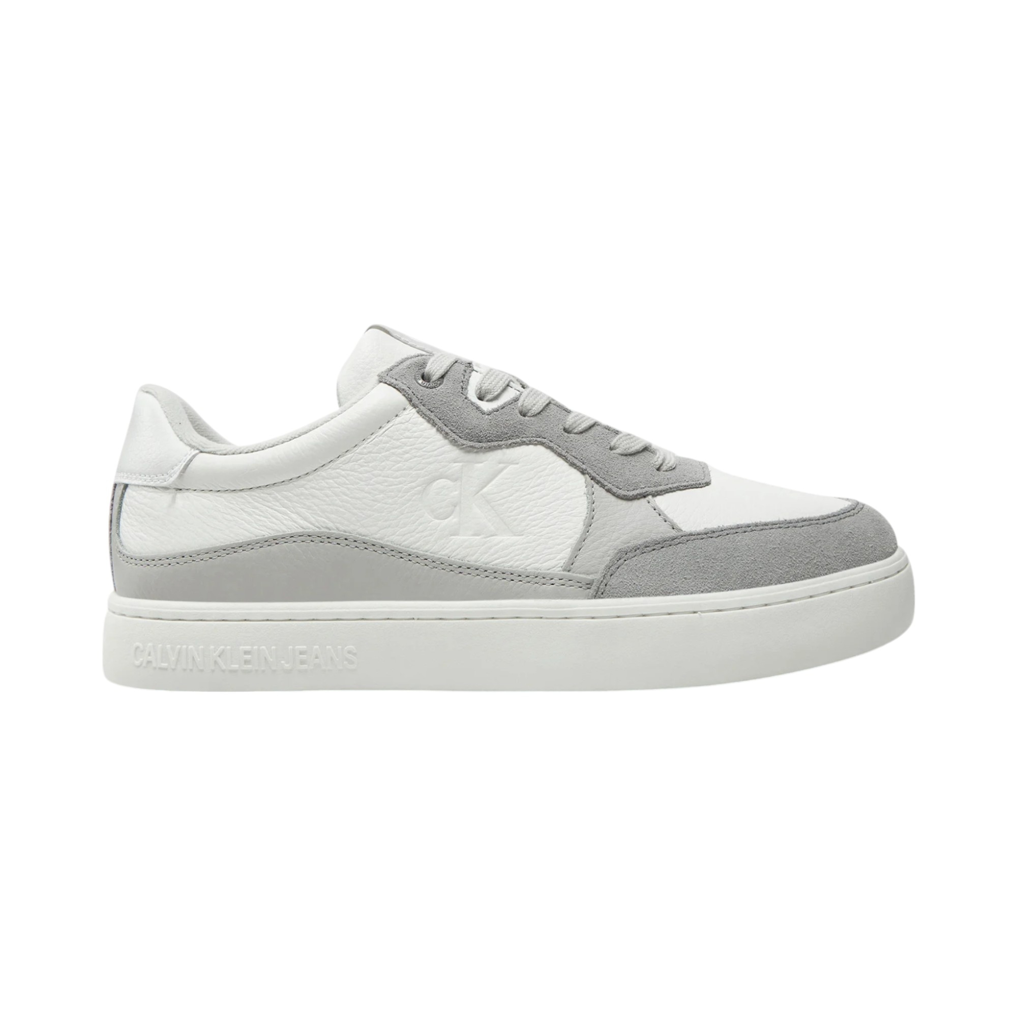 SUEDE-LEATHER    WHITE/OYSTER/GREY