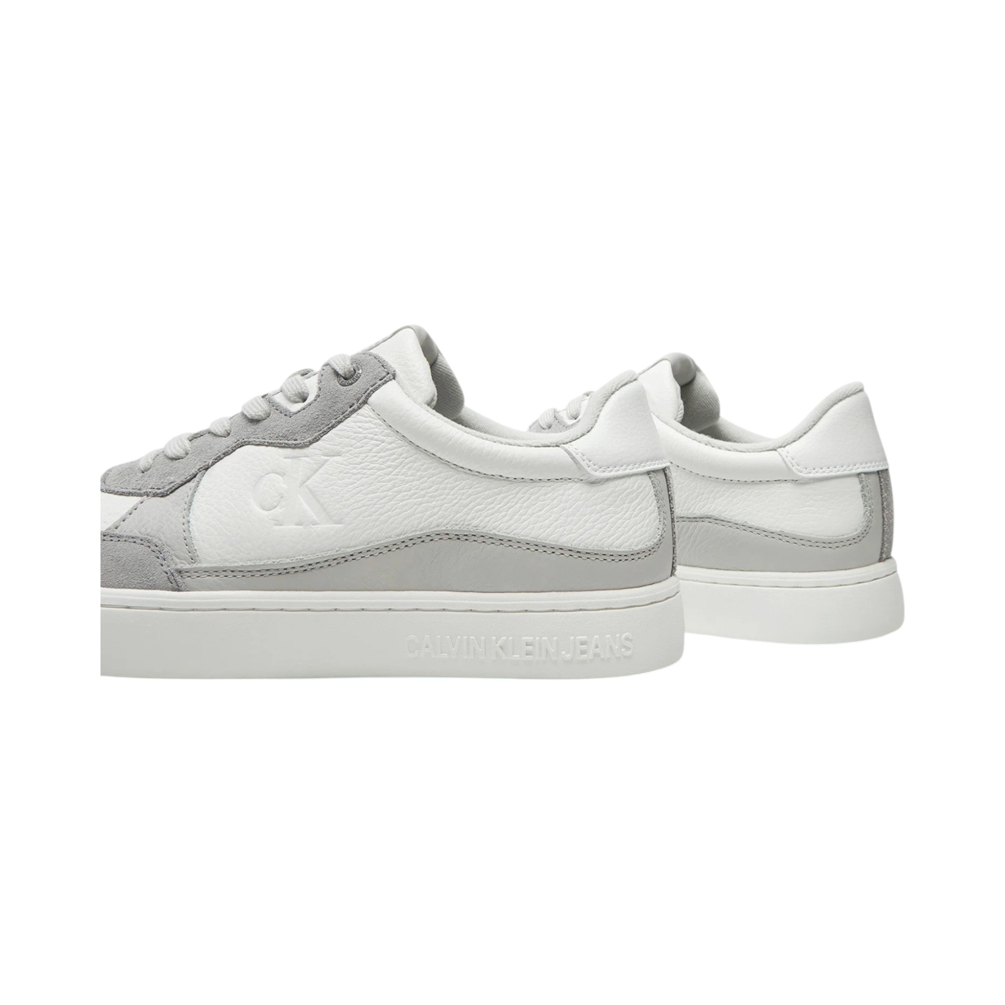 SUEDE-LEATHER    WHITE/OYSTER/GREY