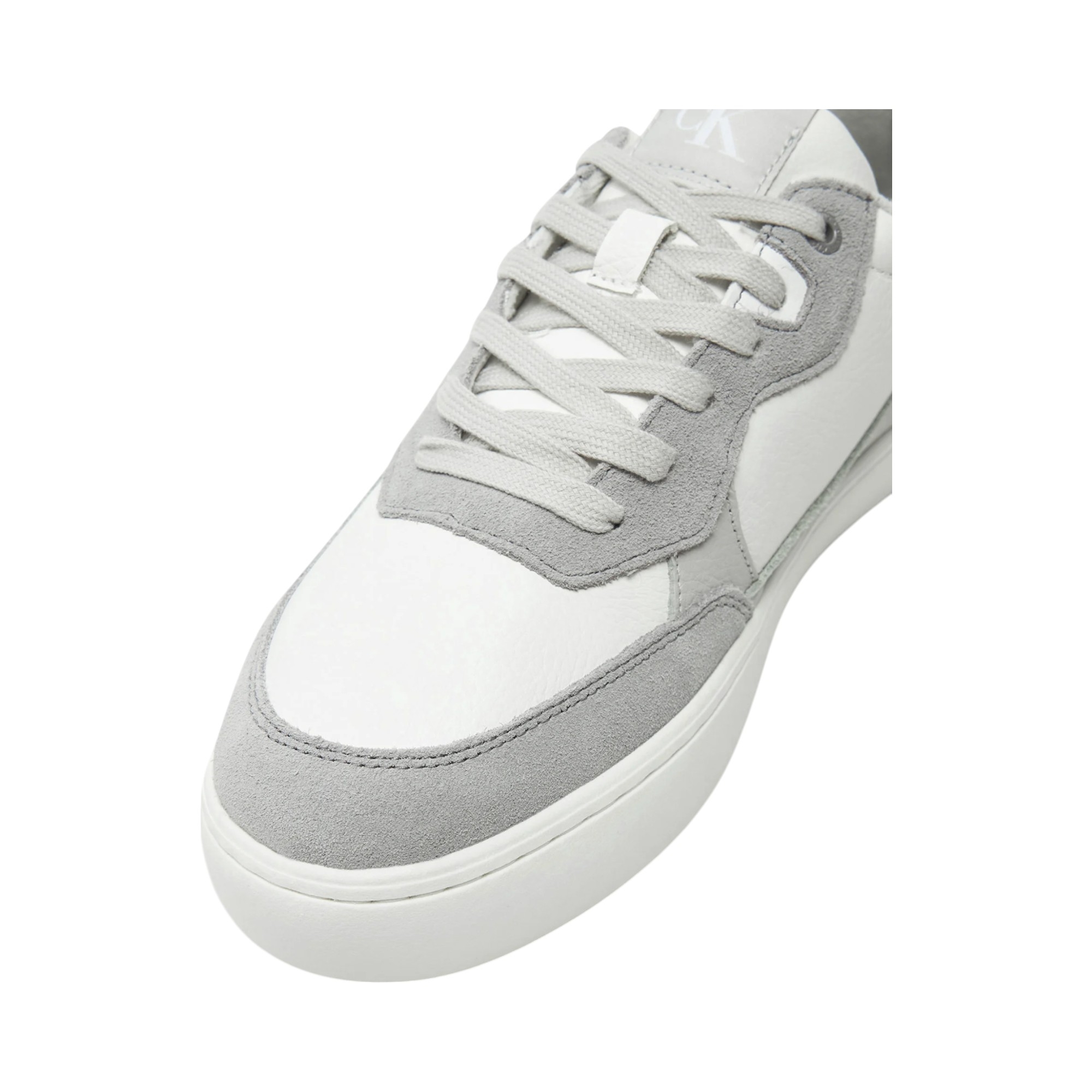 SUEDE-LEATHER    WHITE/OYSTER/GREY