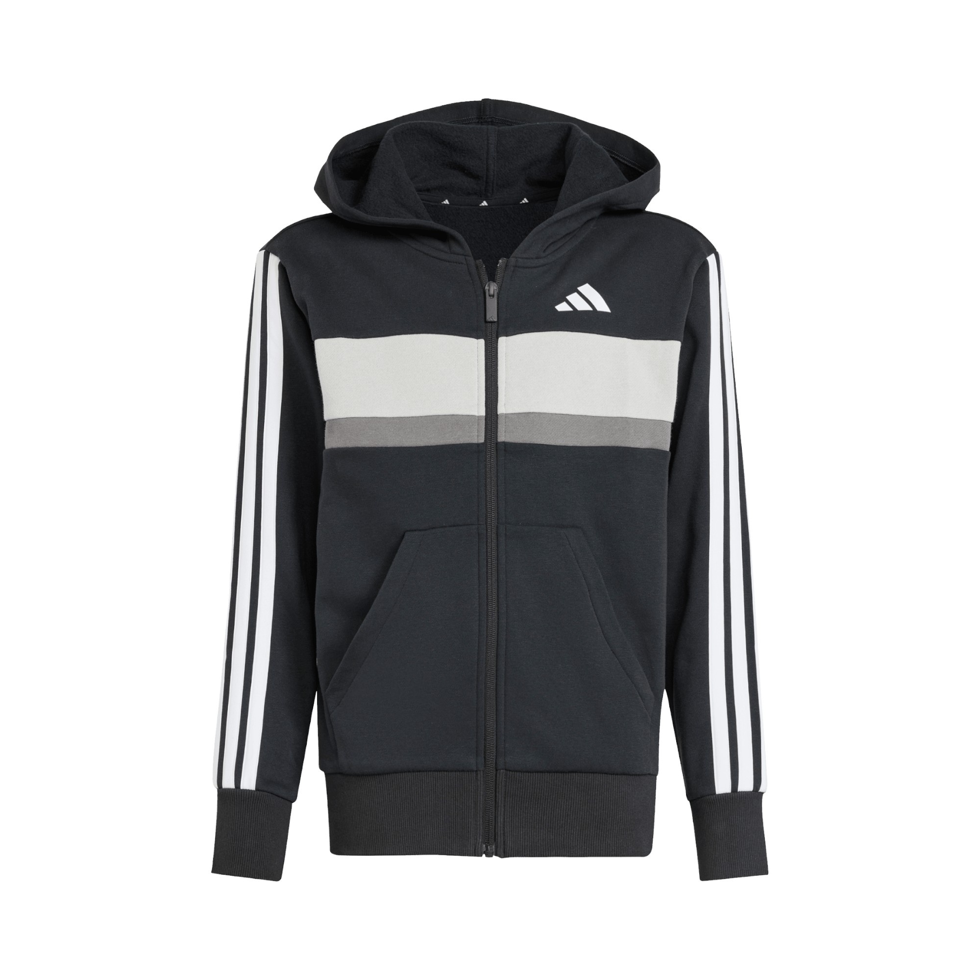 COT.FLEECE       BLACK/WHITE/GREY
