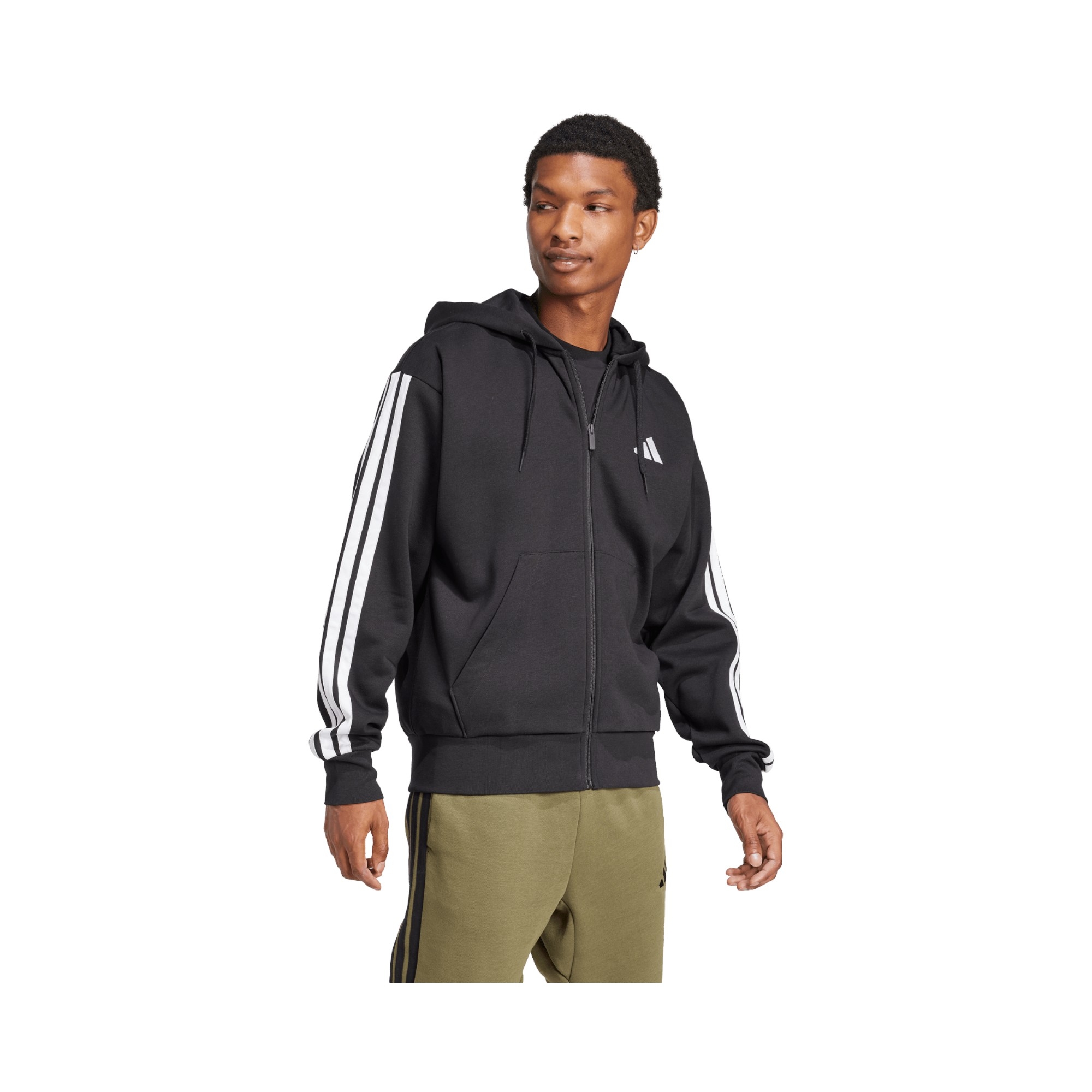 COT.FLEECE       BLACK/WHITE