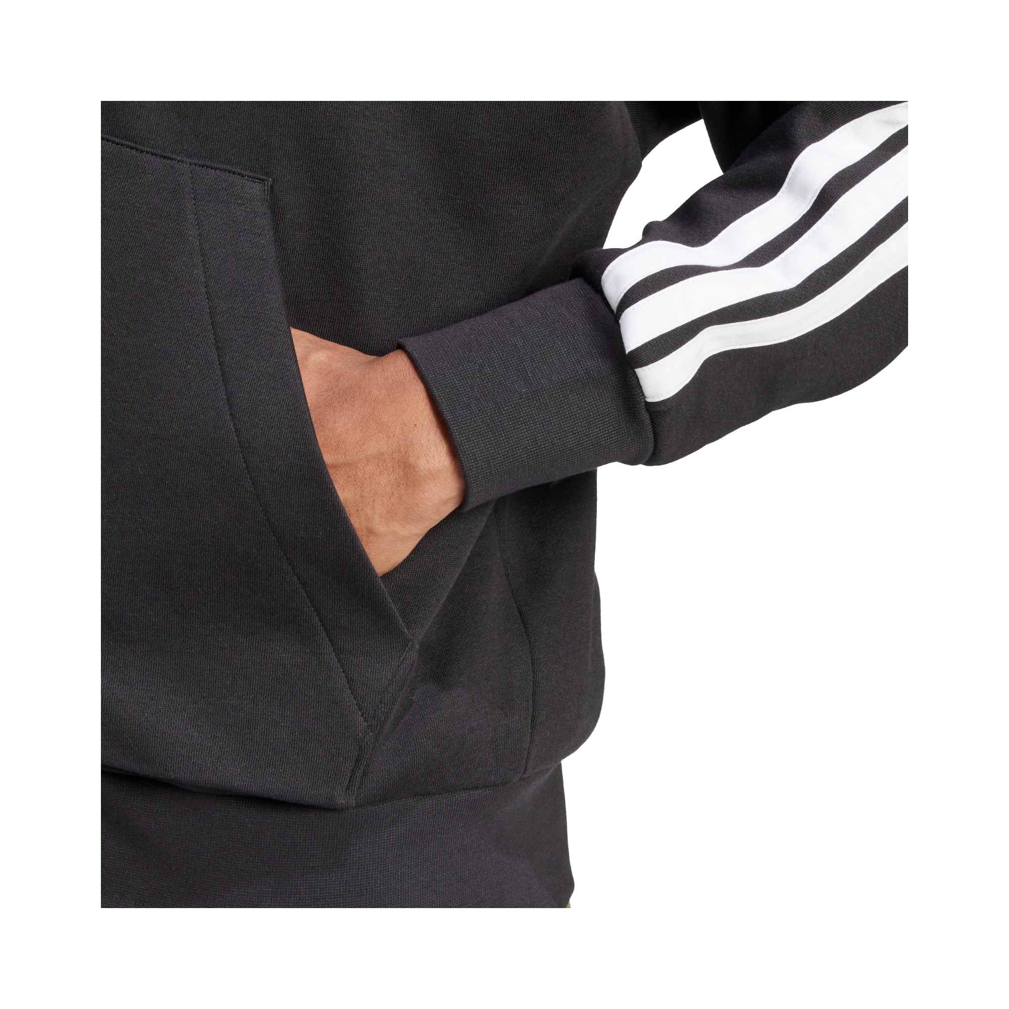 COT.FLEECE       BLACK/WHITE