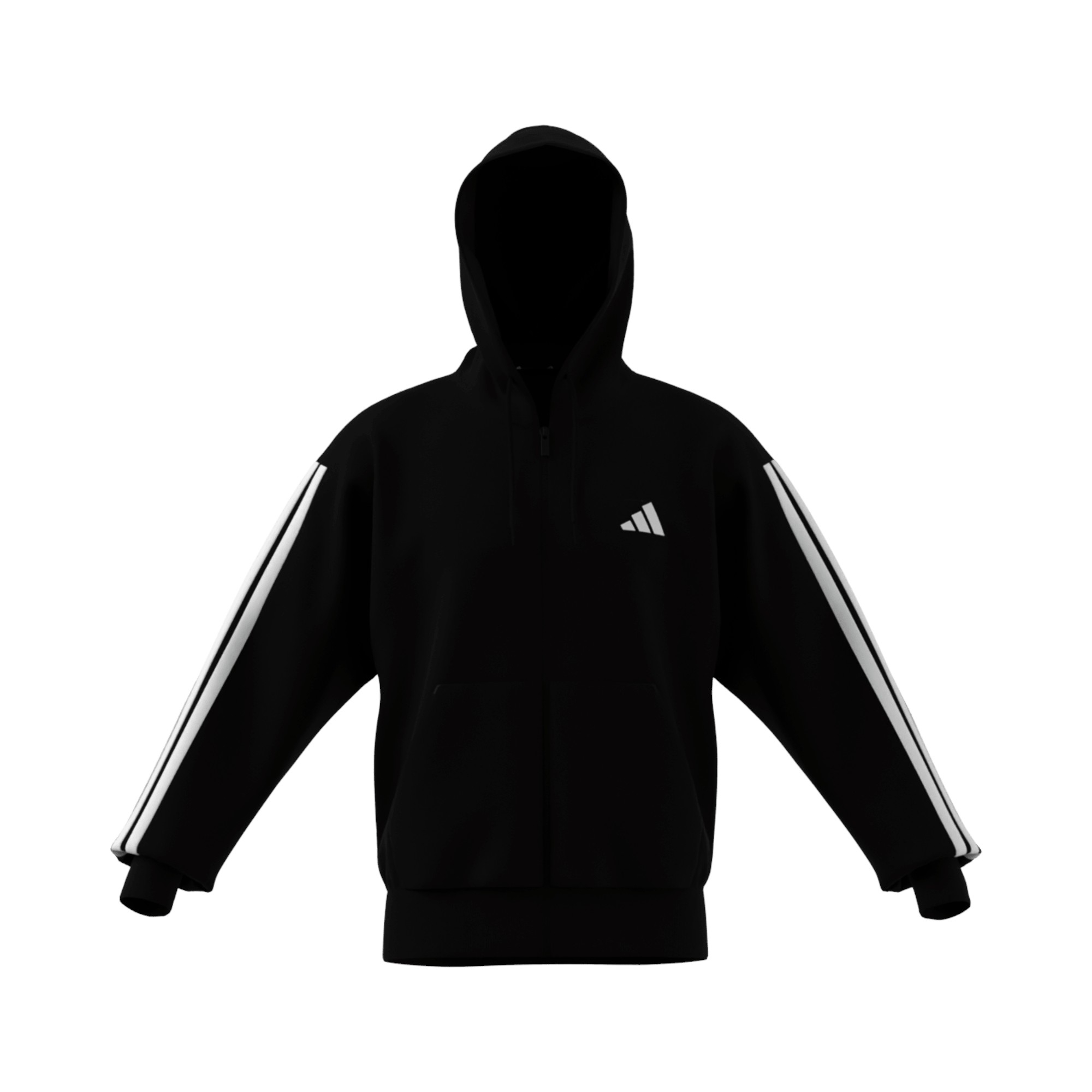 COT.FLEECE       BLACK/WHITE