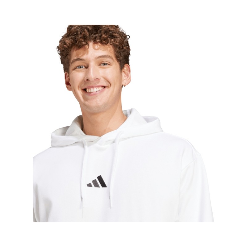 COT.FLEECE       WHITE/BLACK