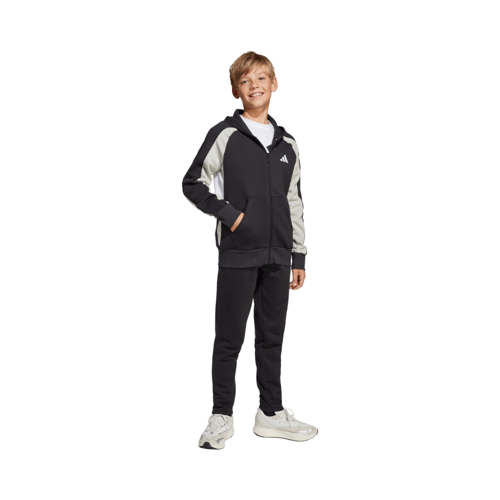 COT.FLEECE       BLACK/SILVER/WHITE