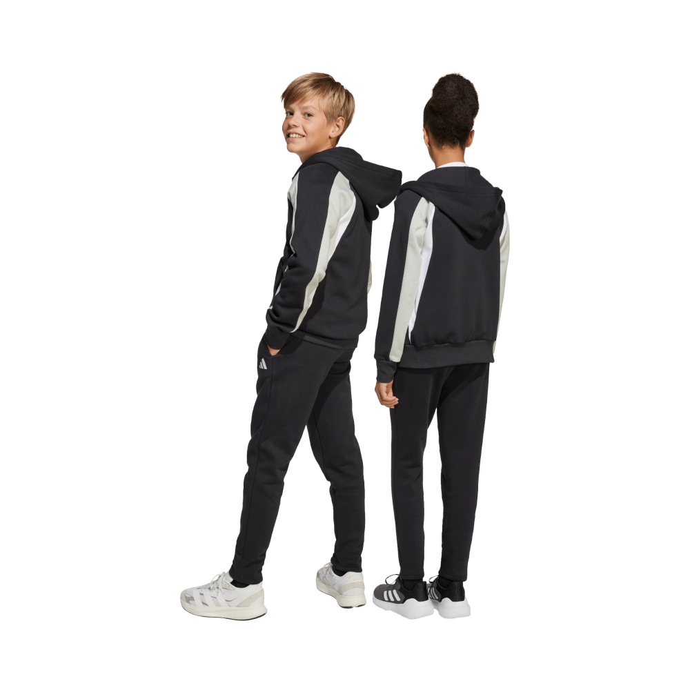 COT.FLEECE       BLACK/SILVER/WHITE