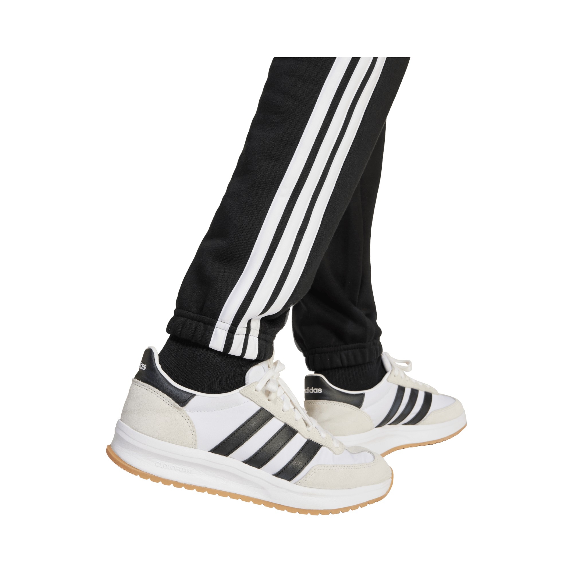 COT.FLEECE       BLACK/WHITE