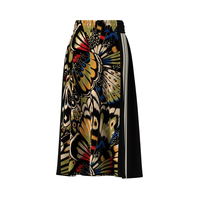 POLY-INTERLOCK   BLACK/BLUE/RED