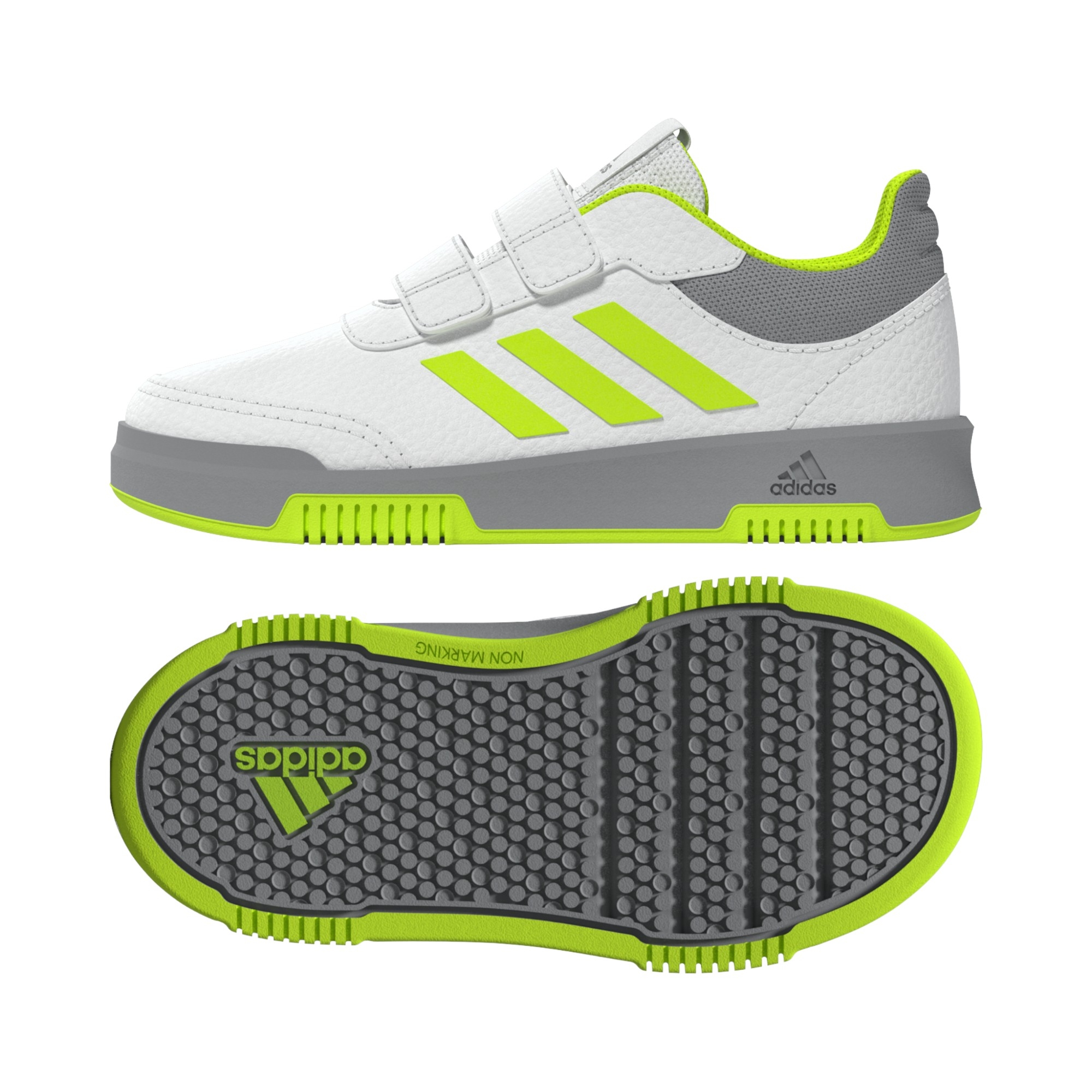 SYN LEATHER      WHITE/LEMON/GREY