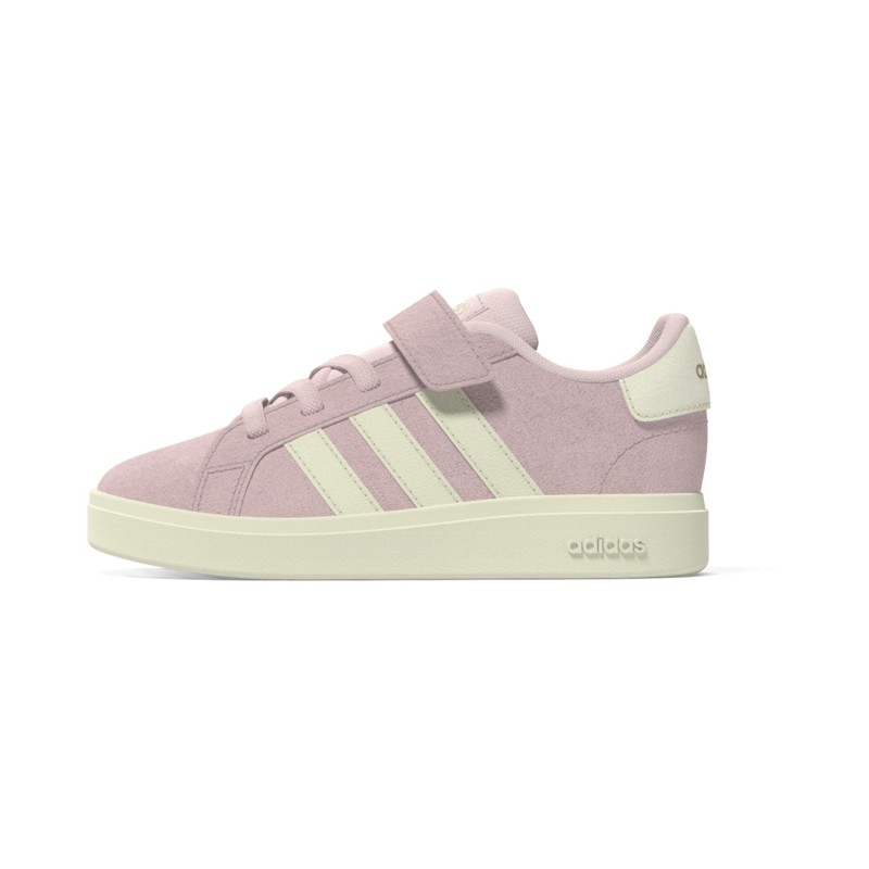 SUEDE-SYNLEA     PINK/OFF WHITE/WHITE
