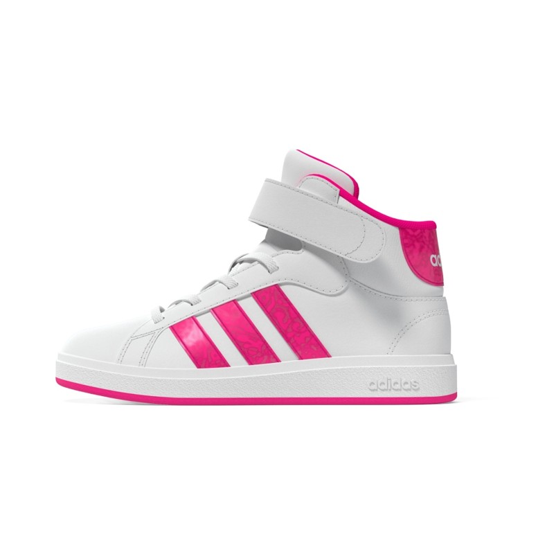 SYN LEATHER      WHITE/PINK/GREY