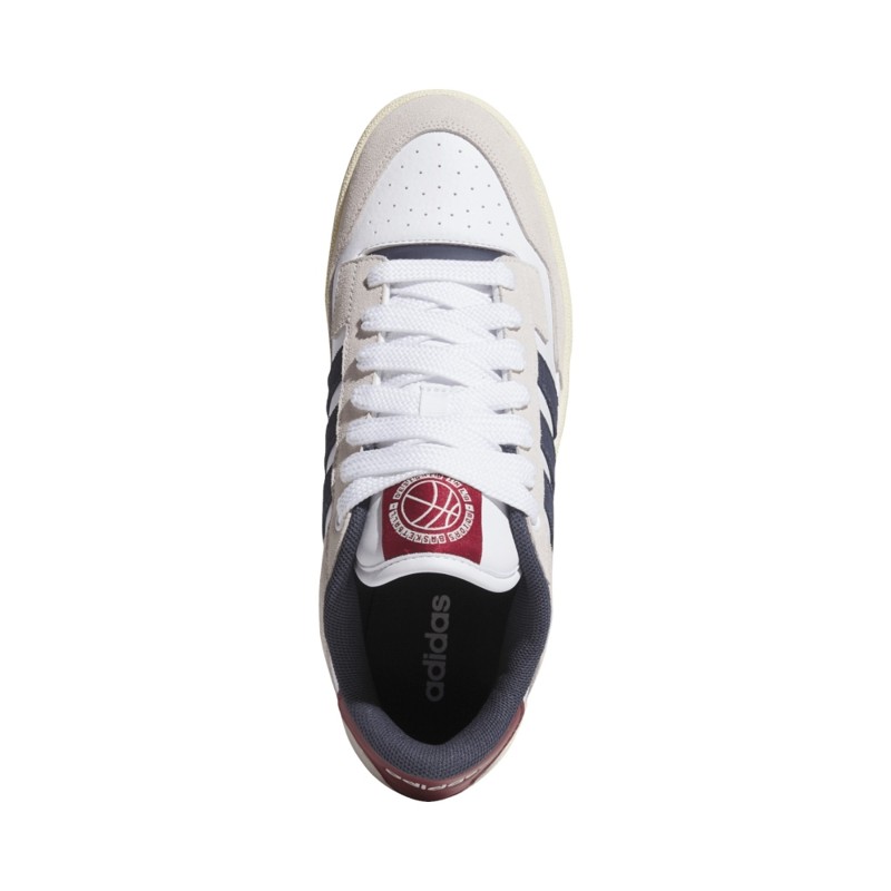 SYNLEA-SUEDE     WHT/NAVY/RED