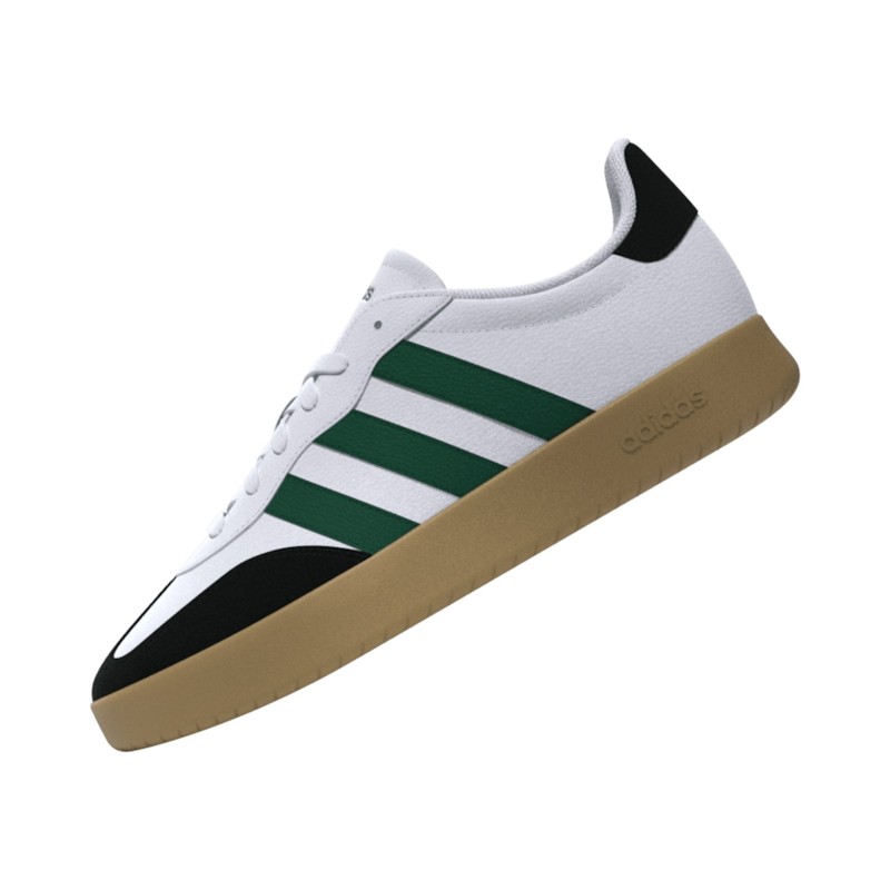 SYN LEATHER      WHT/GREEN/BLK