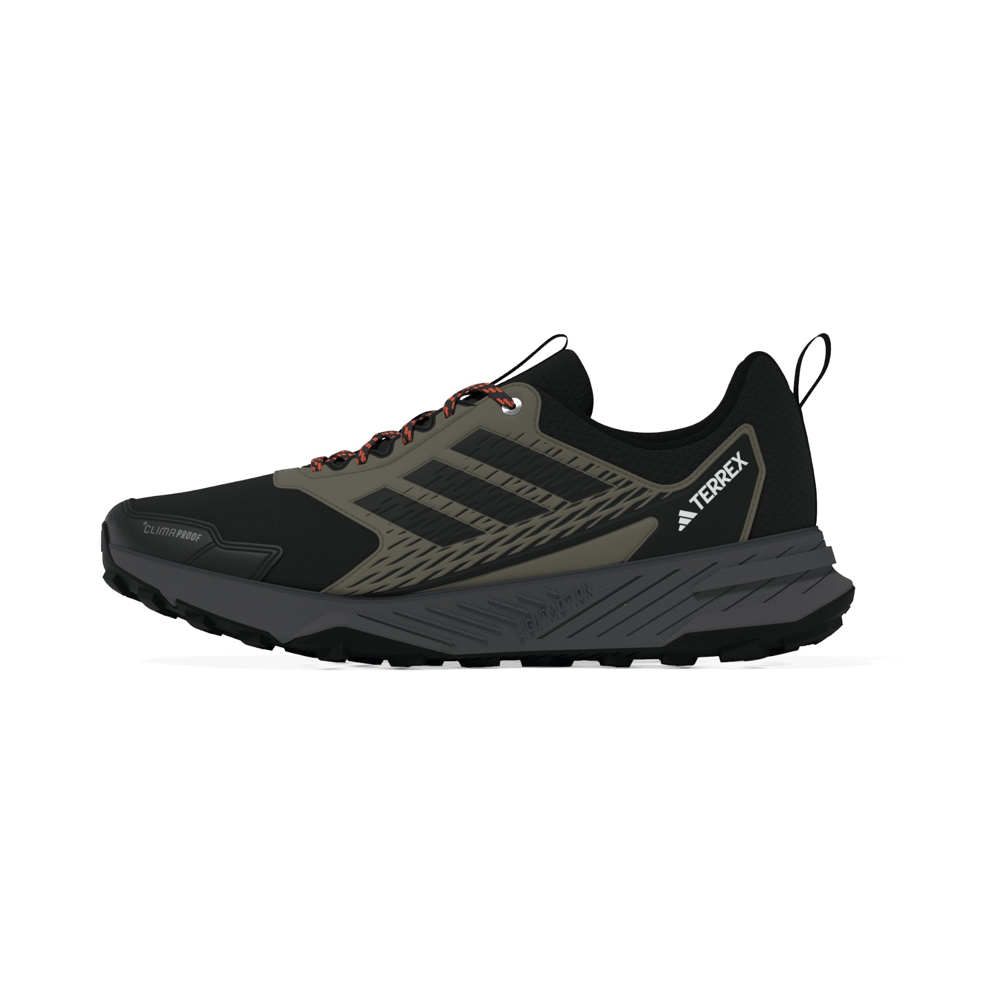 TEXTILE-SYNTH    OLIVE/BLACK/ORANGE