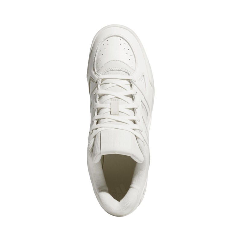 SYN LEATHER-TXT  WHT/GREY/OFFWHT