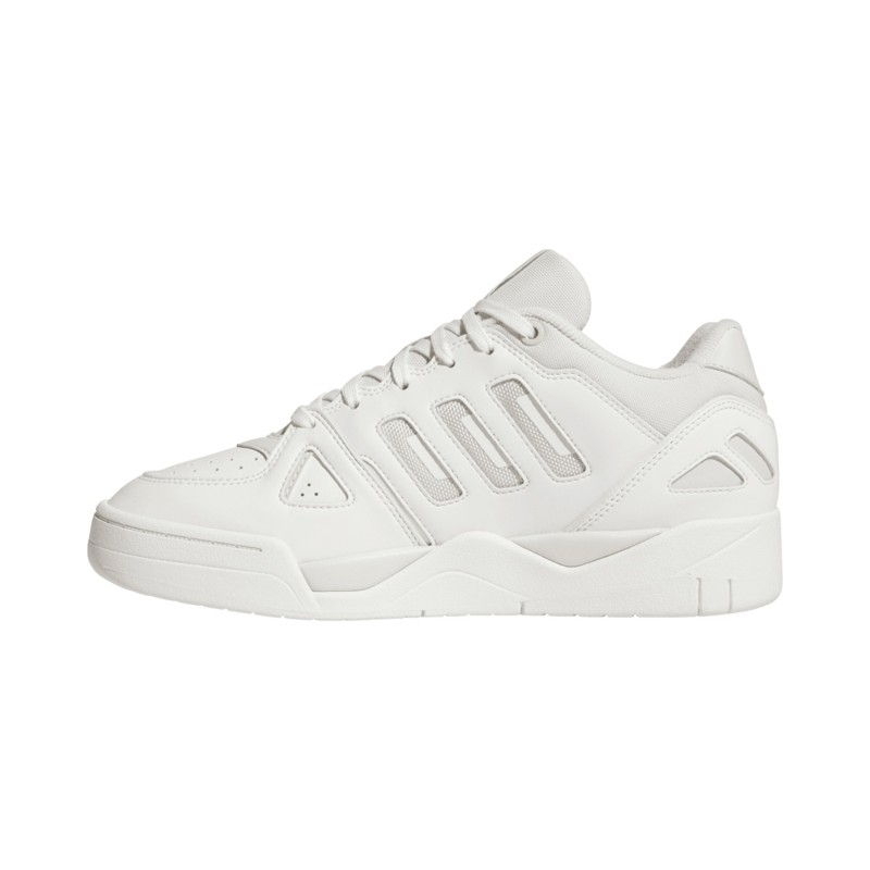 SYN LEATHER-TXT  WHT/GREY/OFFWHT