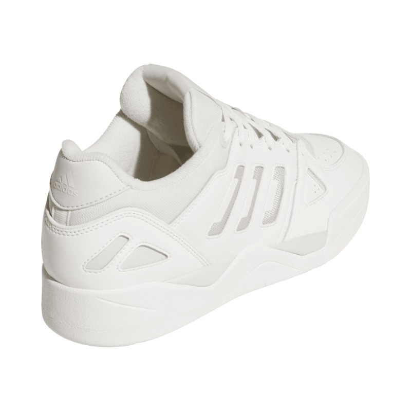 SYN LEATHER-TXT  WHT/GREY/OFFWHT