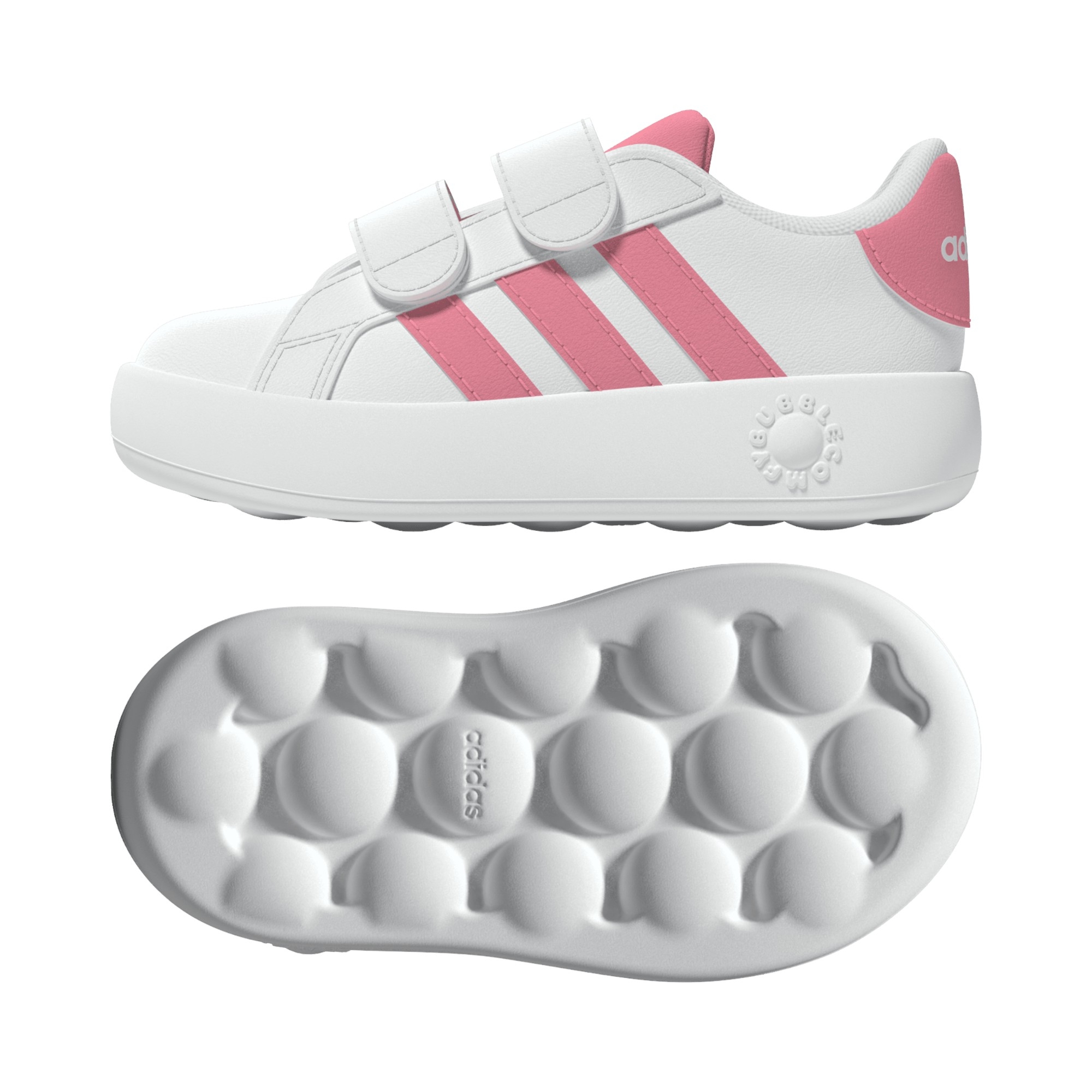 SYN LEATHER      WHITE/PINK/BLACK