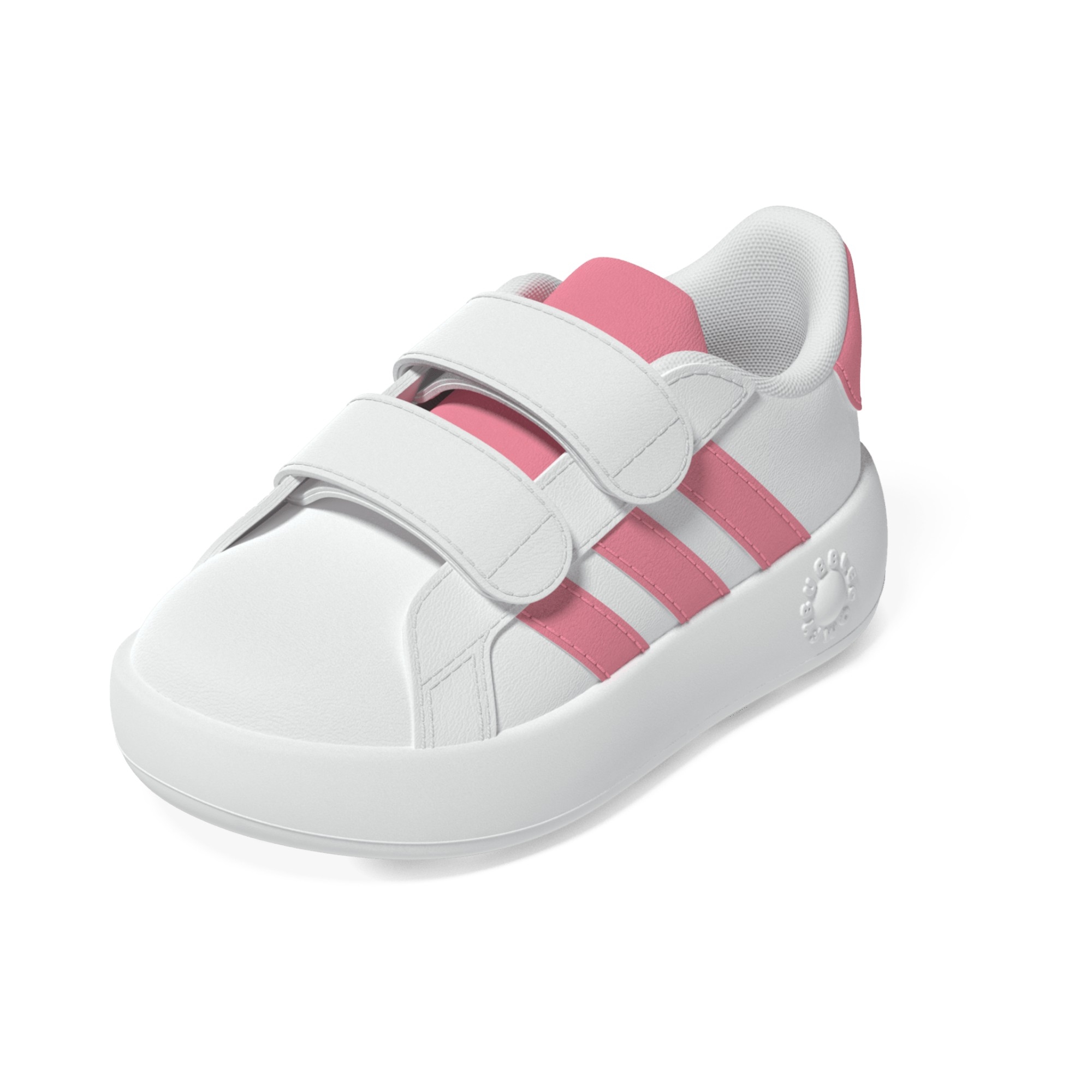 SYN LEATHER      WHITE/PINK/BLACK
