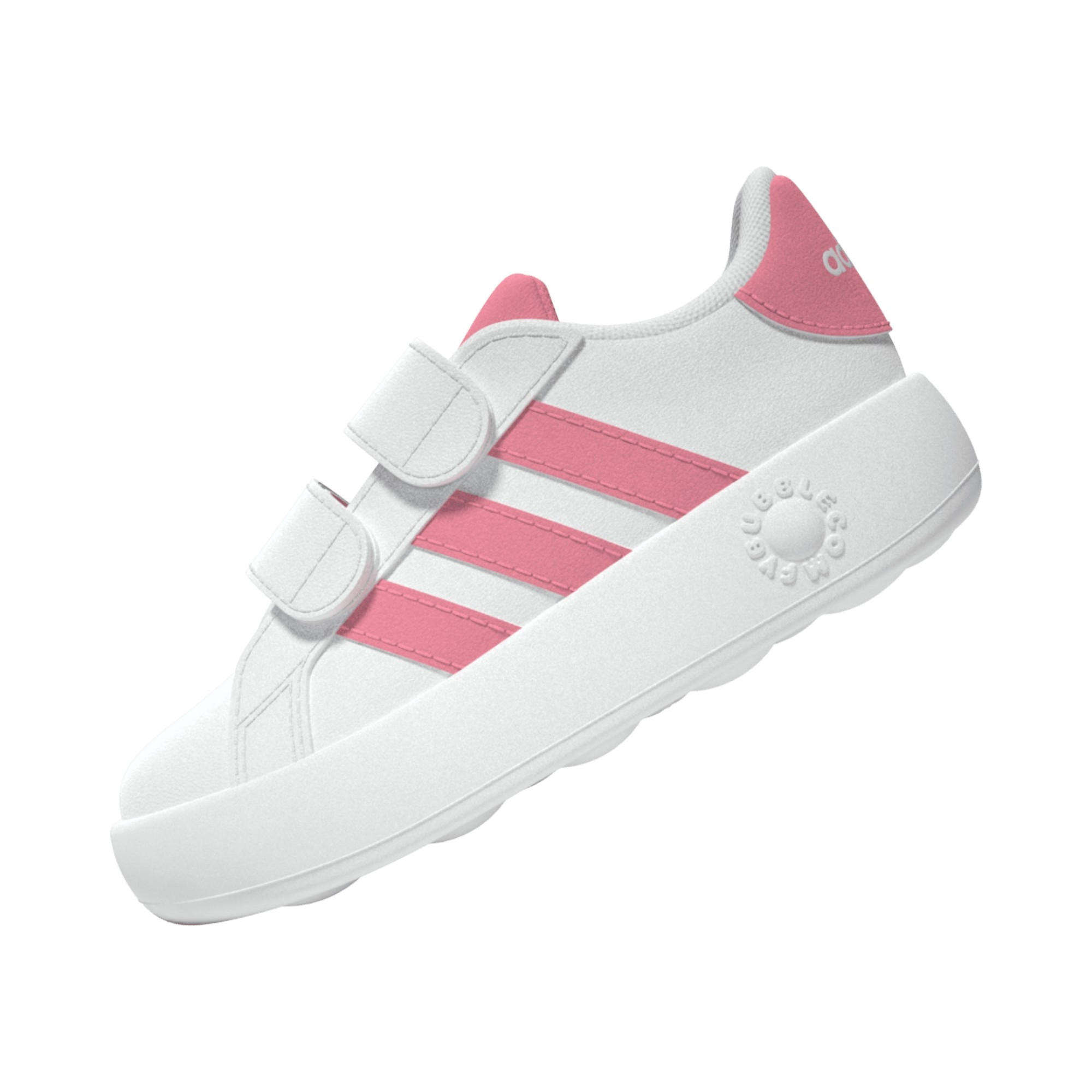 SYN LEATHER      WHITE/PINK/BLACK
