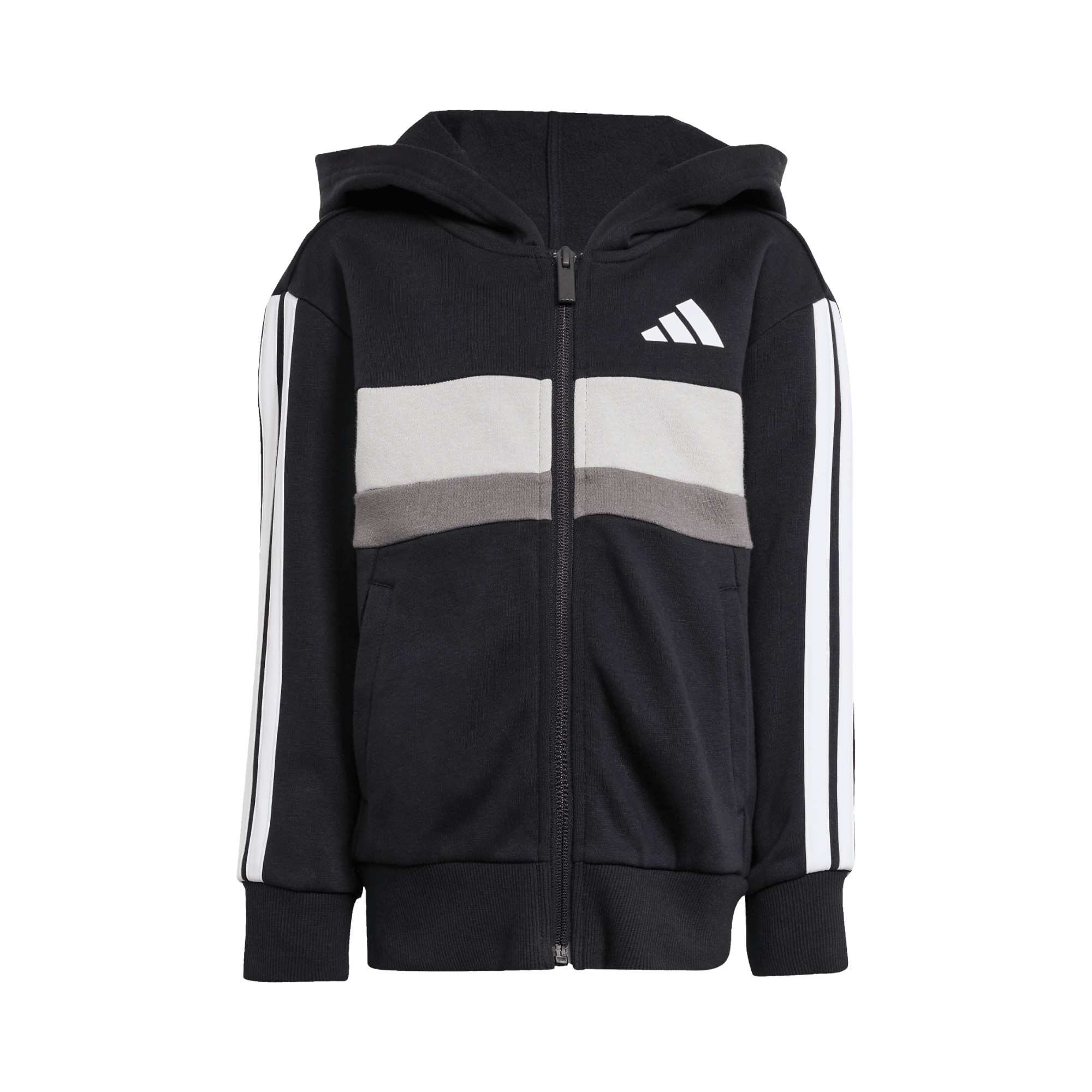 COT.FLEECE       BLACK/WHITE/GREY