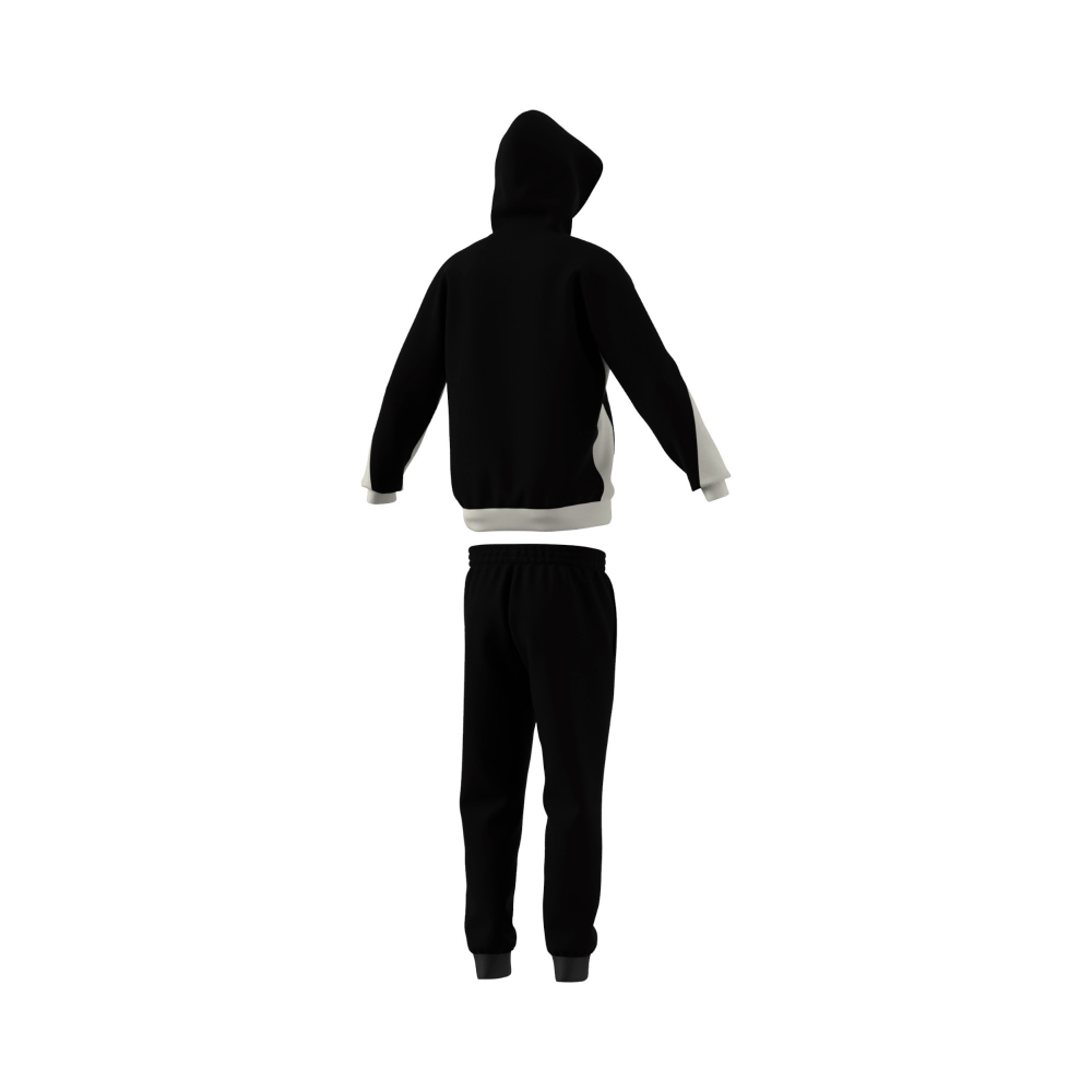 COT.FLEECE       BLACK/WHITE