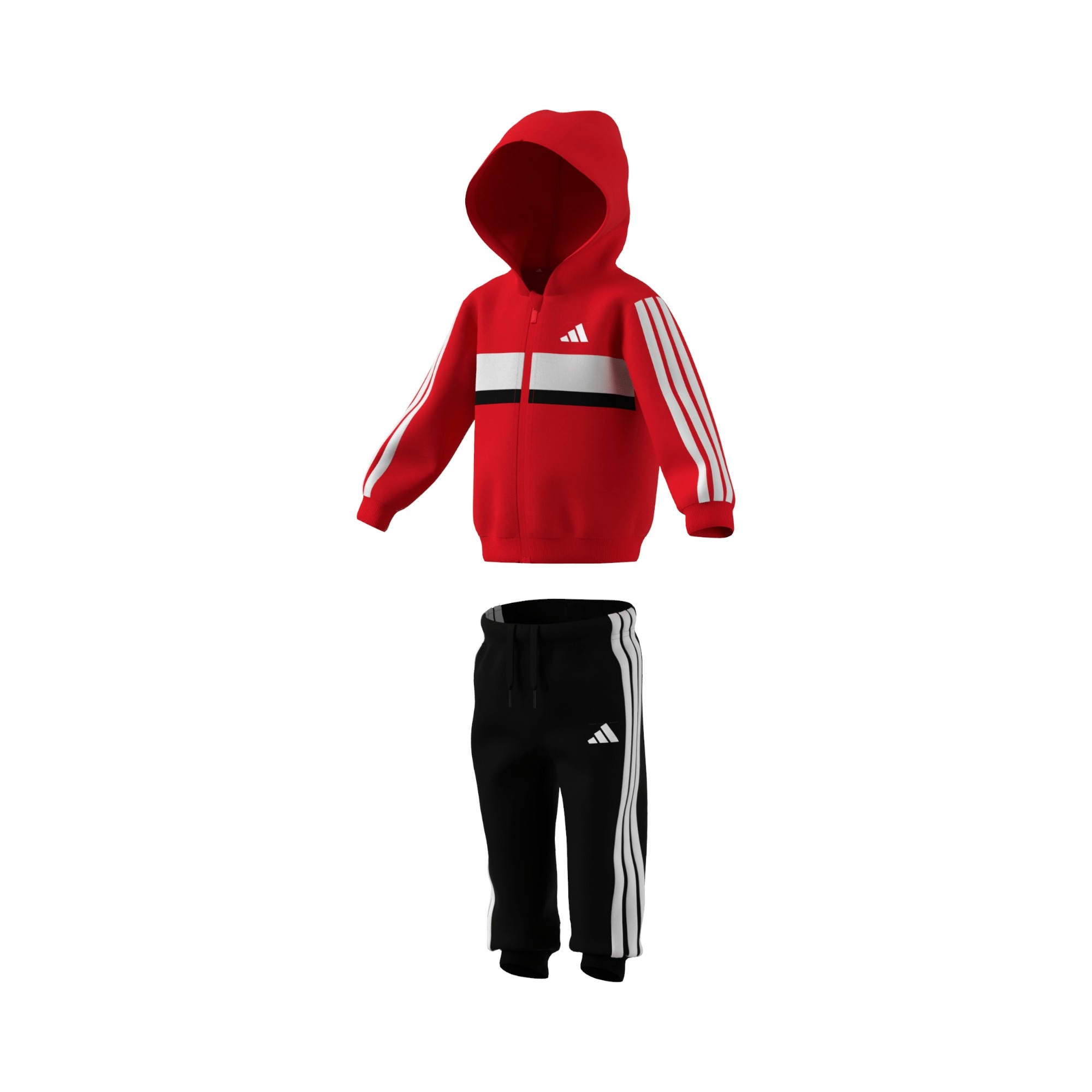 COT.FLEECE       RED/WHITE/BLACK
