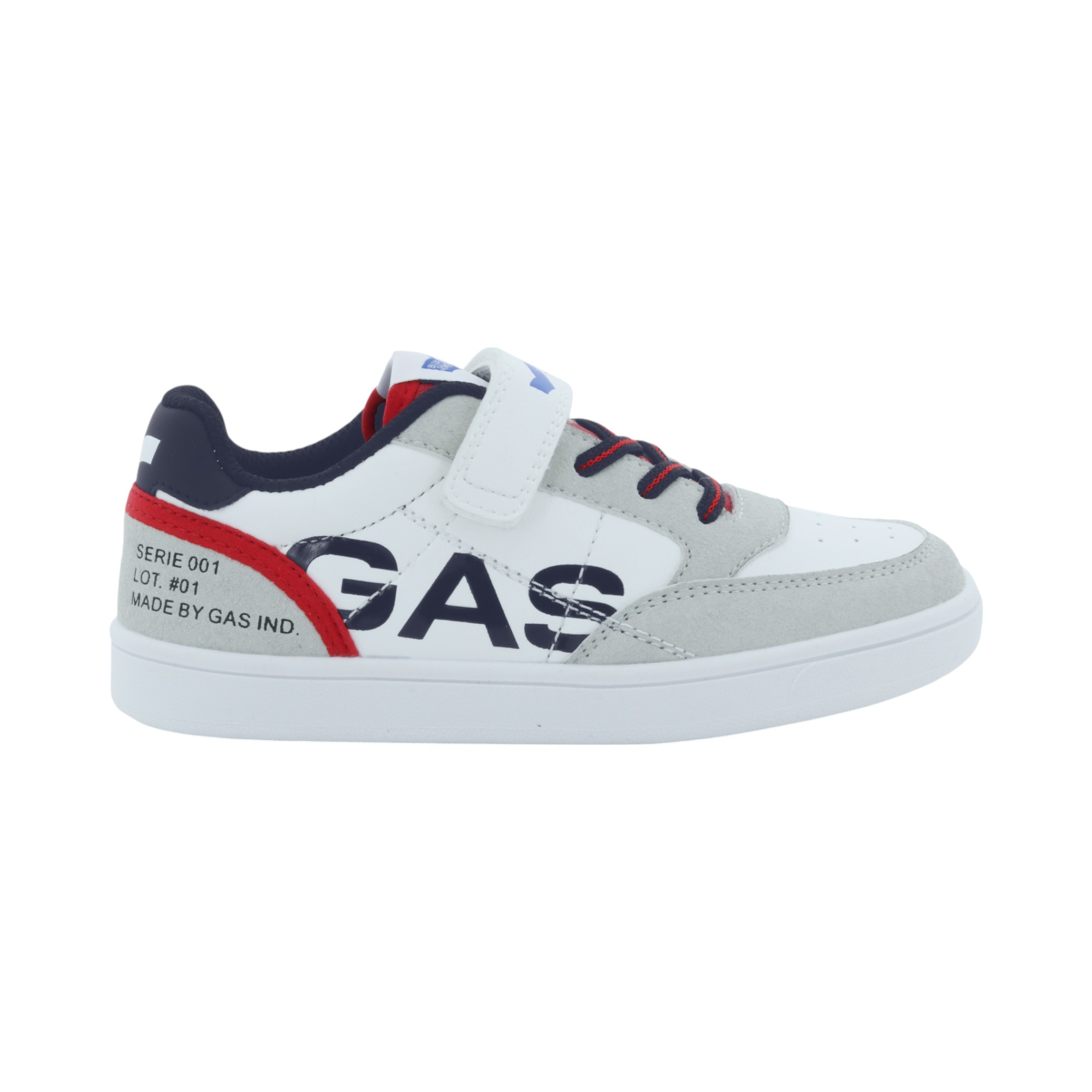 SYNLEA-SUEDE     WHITE BLUE RED