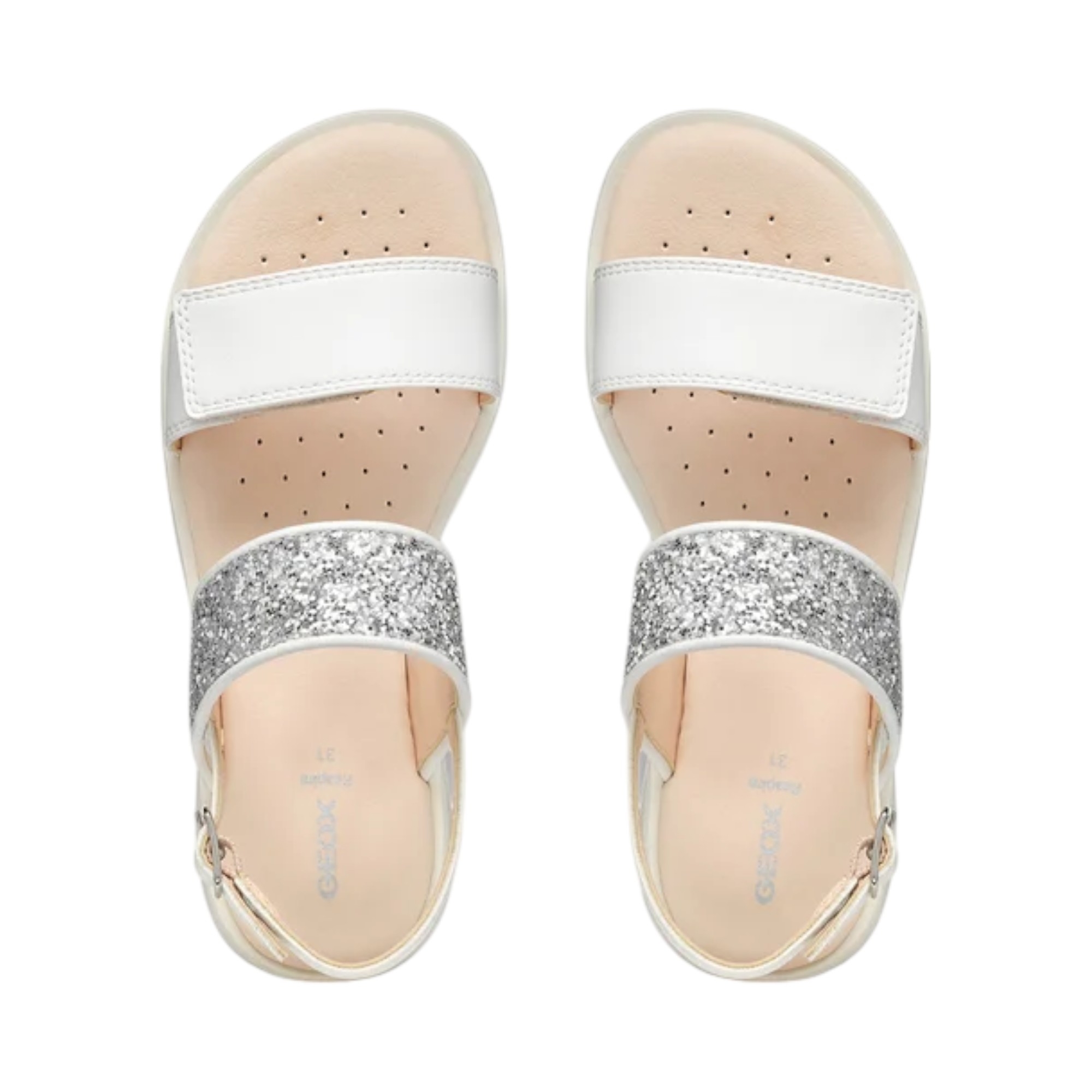 SC.S.VIT+GLITT   CORALIE-WHT/SILVER