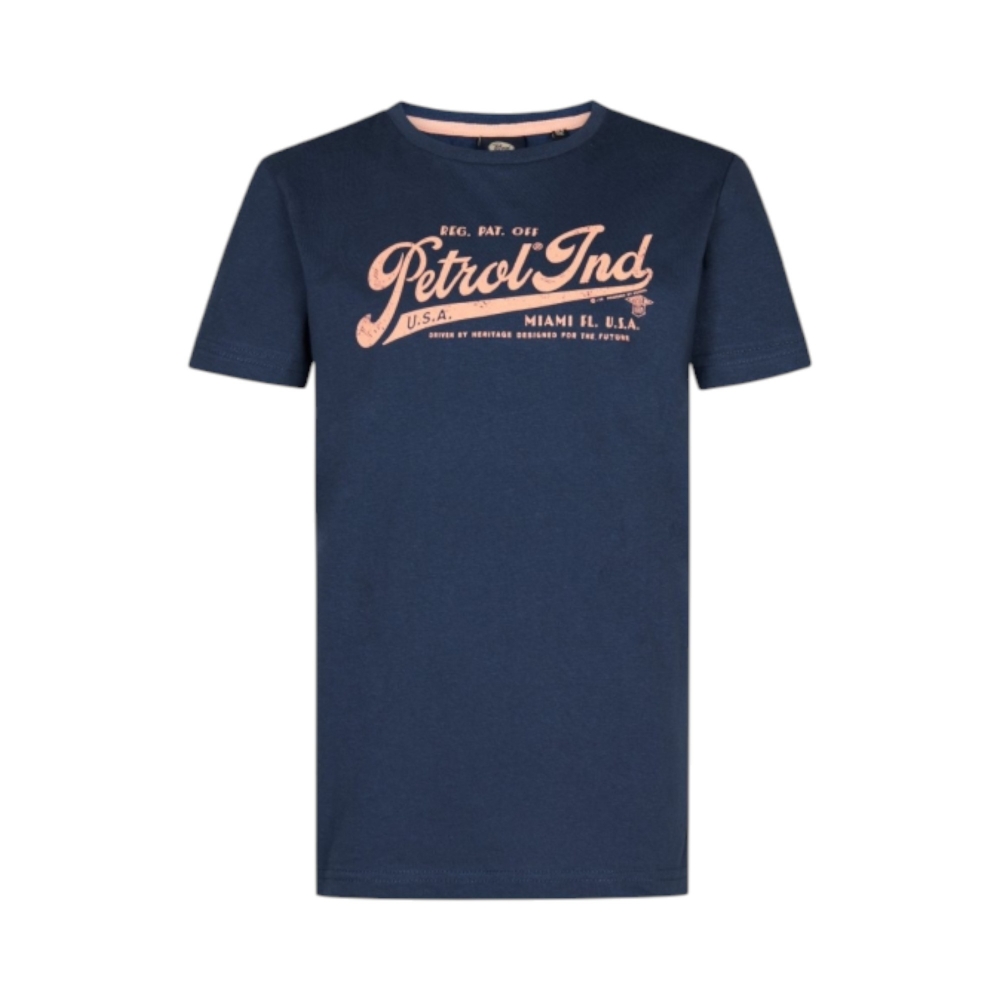 COTTON SS        PETROL BLUE