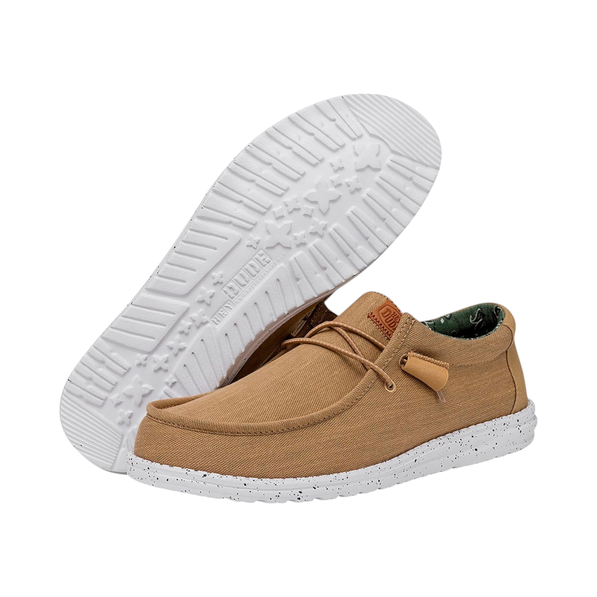 Wally washed canvas