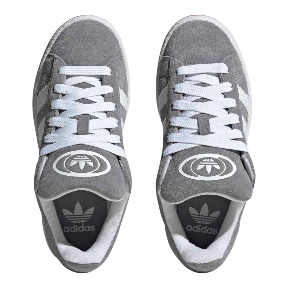 SUEDE-SYN.LEA    GREY/WHITE/WHITE