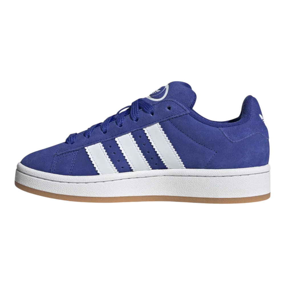 SUEDE-SYNLEATHER BLUE/WHT/GUM