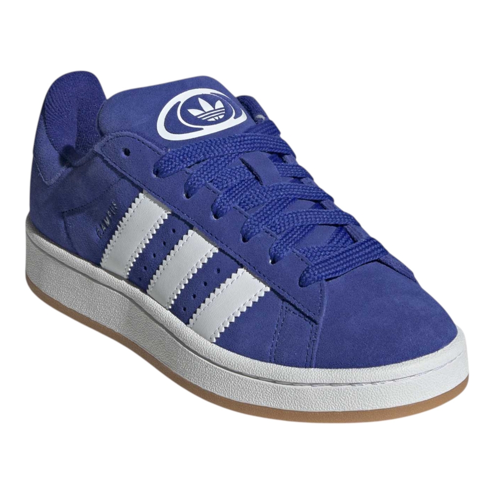 SUEDE-SYNLEATHER BLUE/WHT/GUM