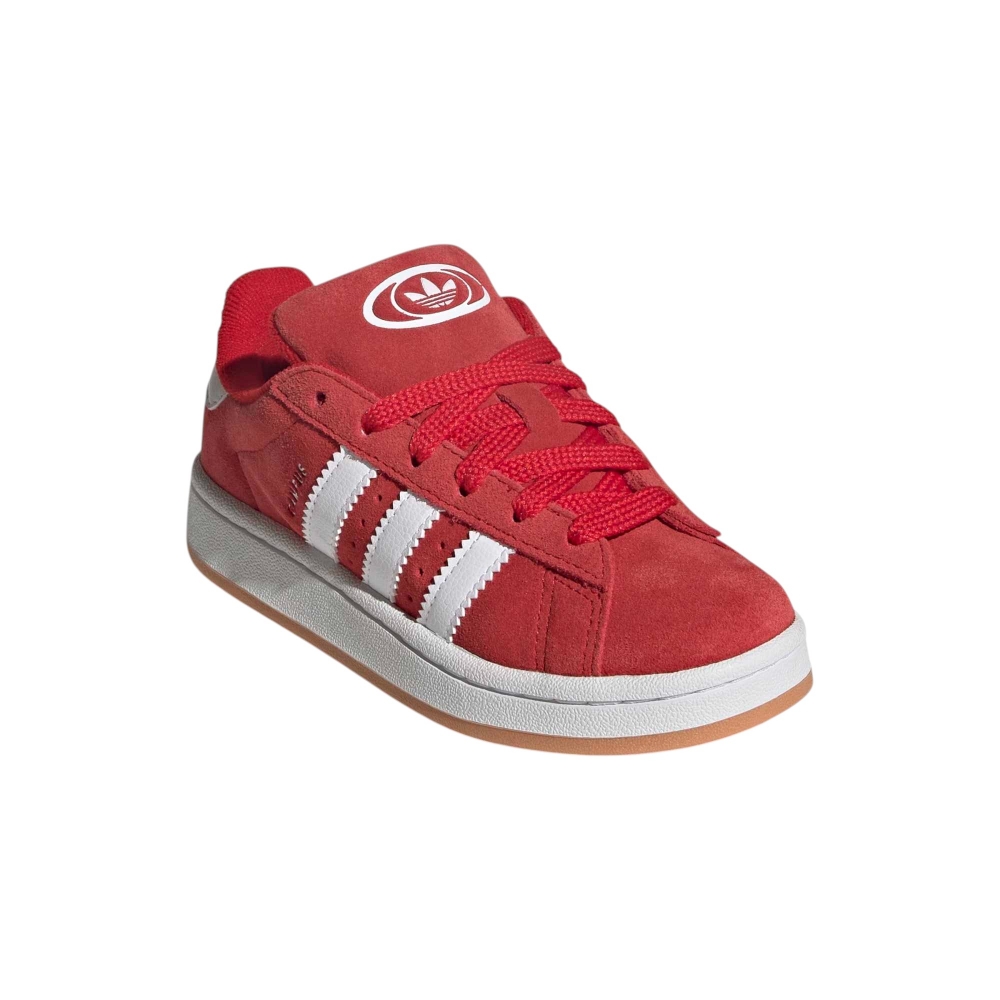 SUEDE-SYNLEA     RED/WHITE/GUM