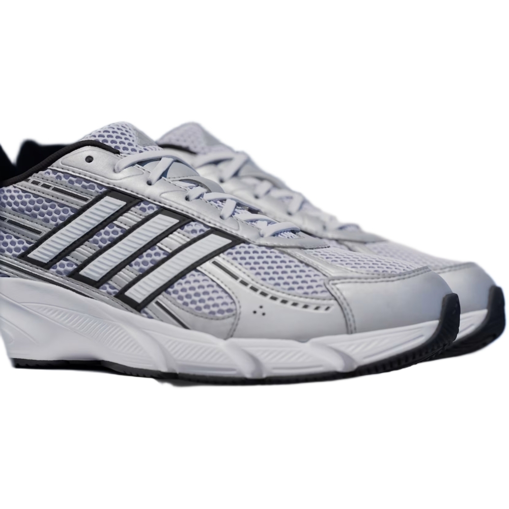 MESH-SYN.LEATHER WHT/BLK