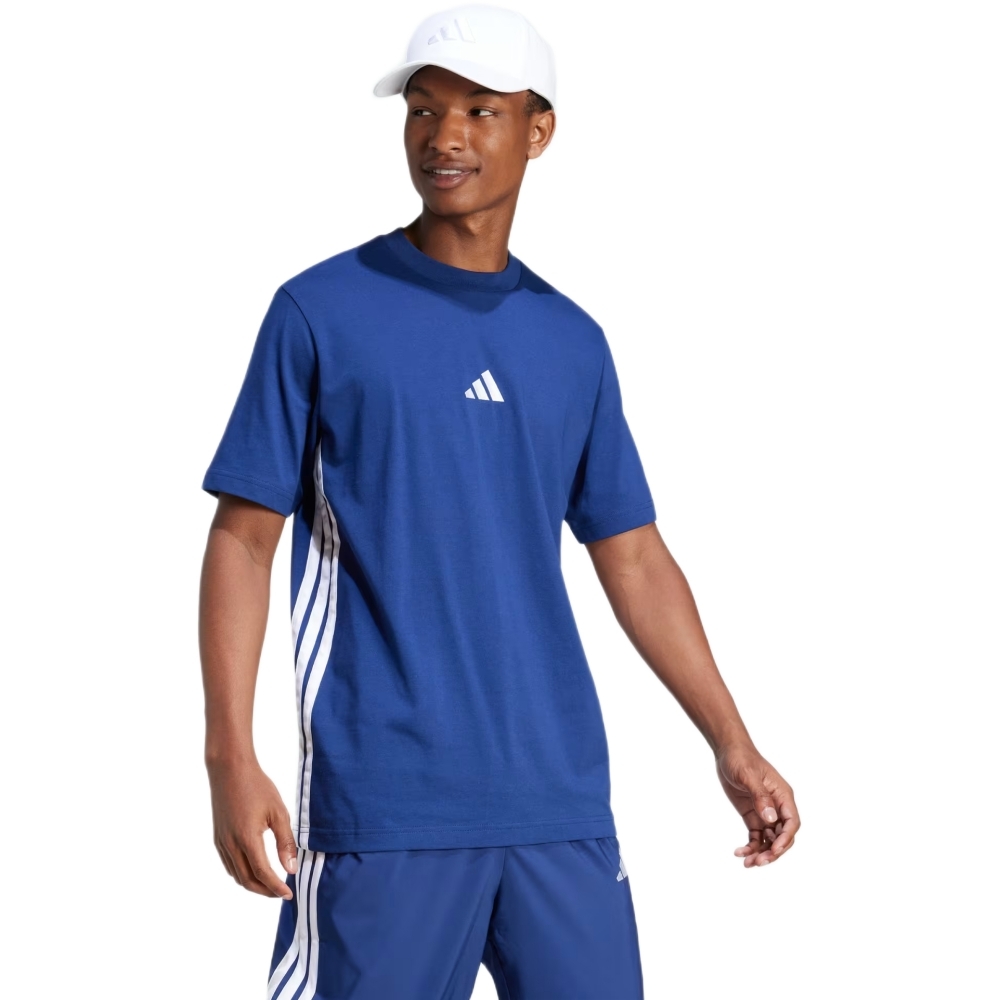 Essentials 3-Stripes Single Jersey Tee